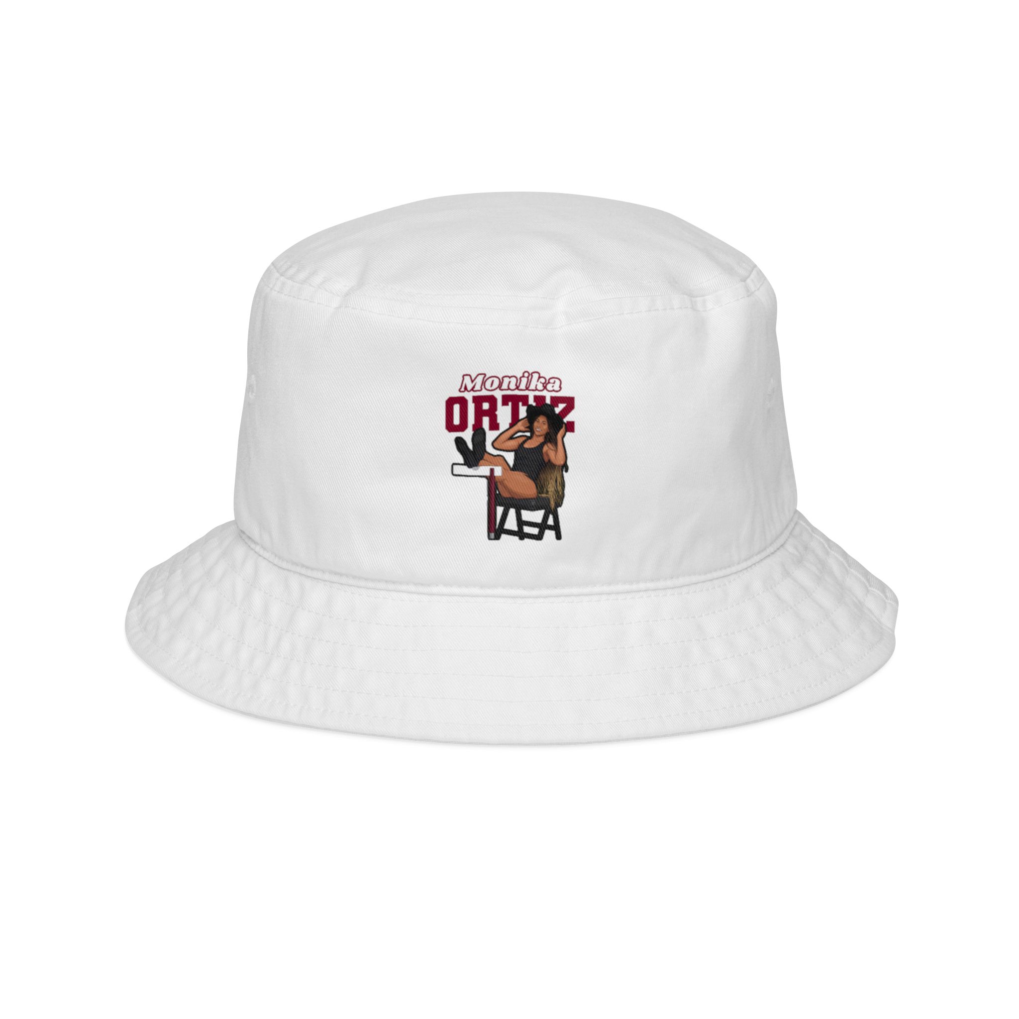 Bucket Hat — character_name_arch in White