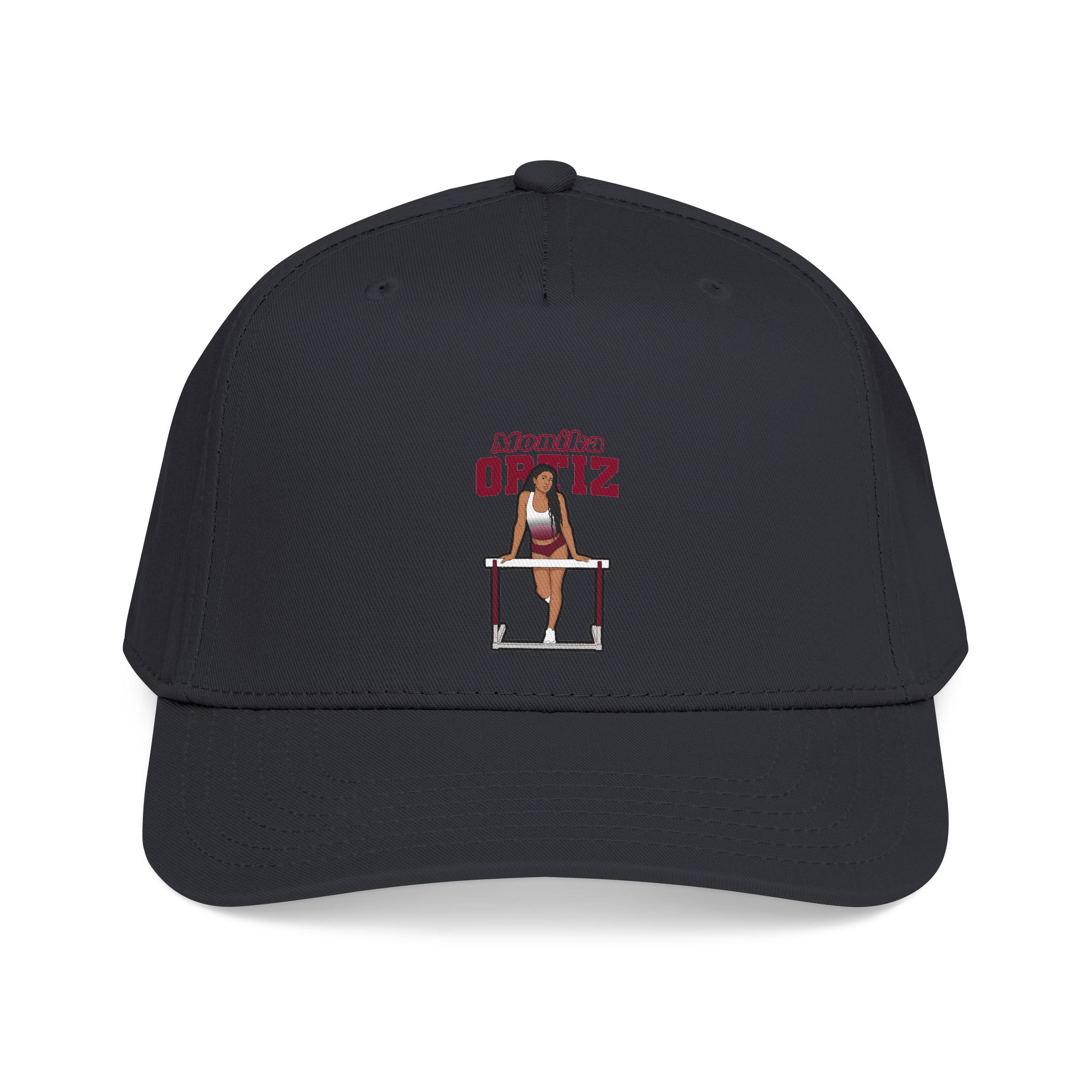 Baseball Cap — character_name_arch in Black