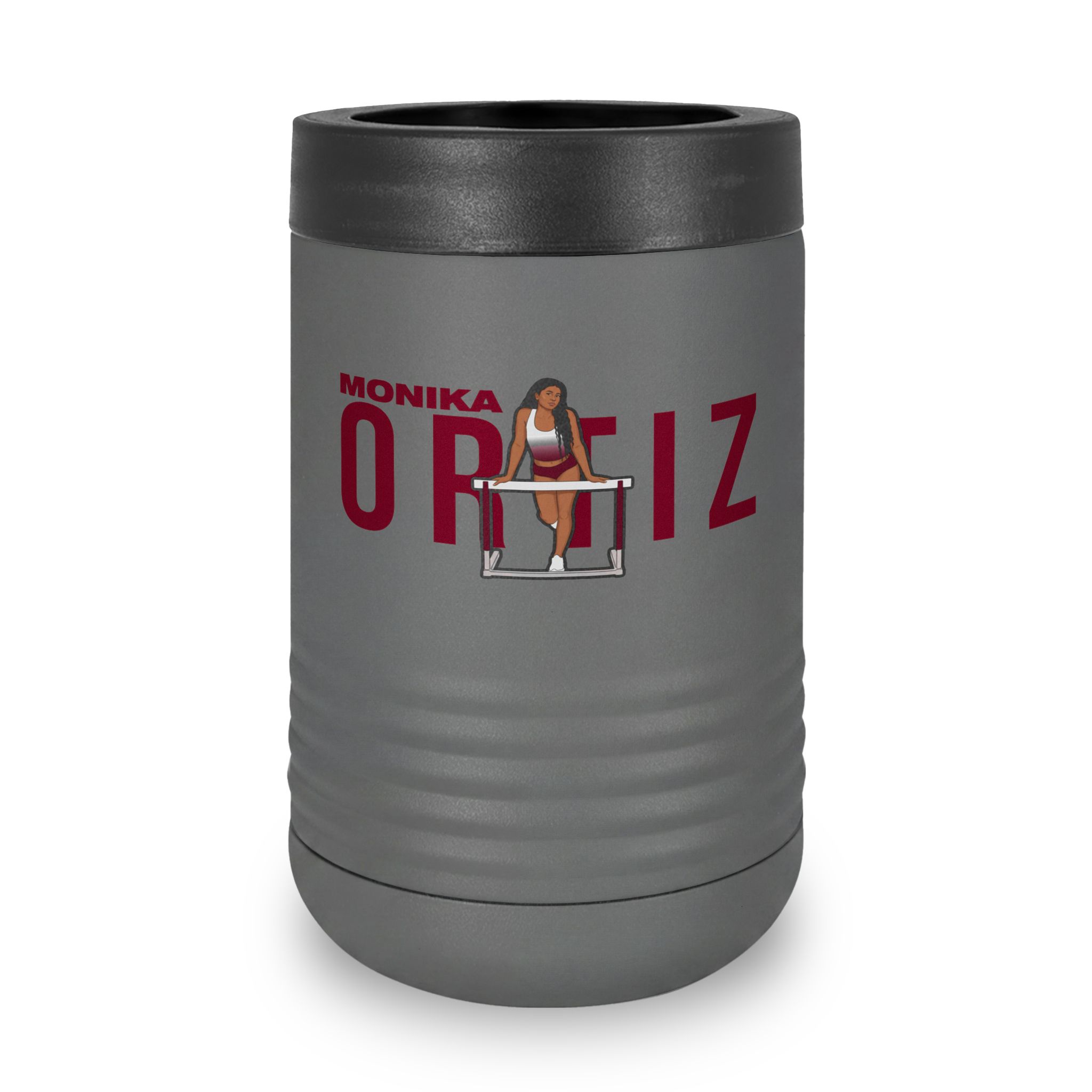 Stainless Can Cooler — character_player_name in Grey