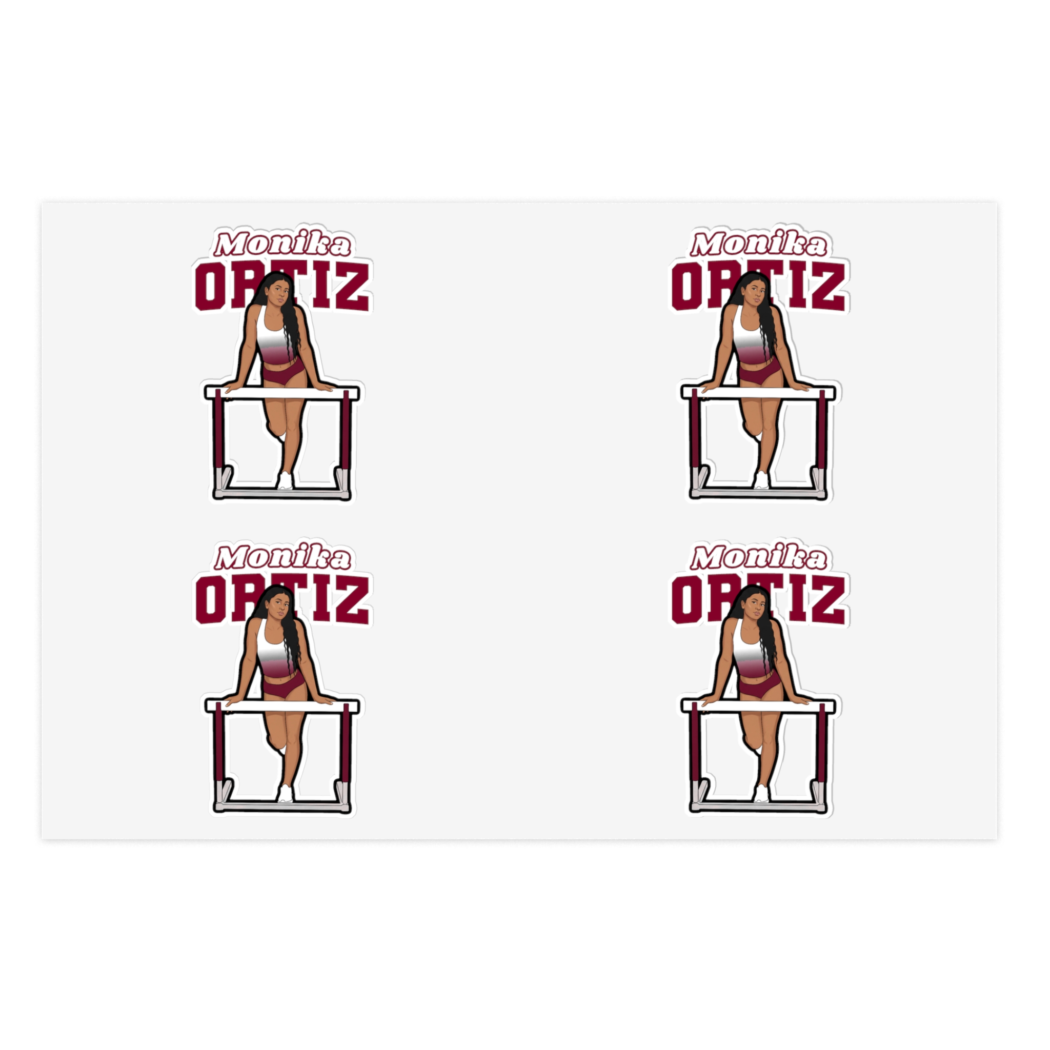 Sticker Sheet — character_name_arch in Classic