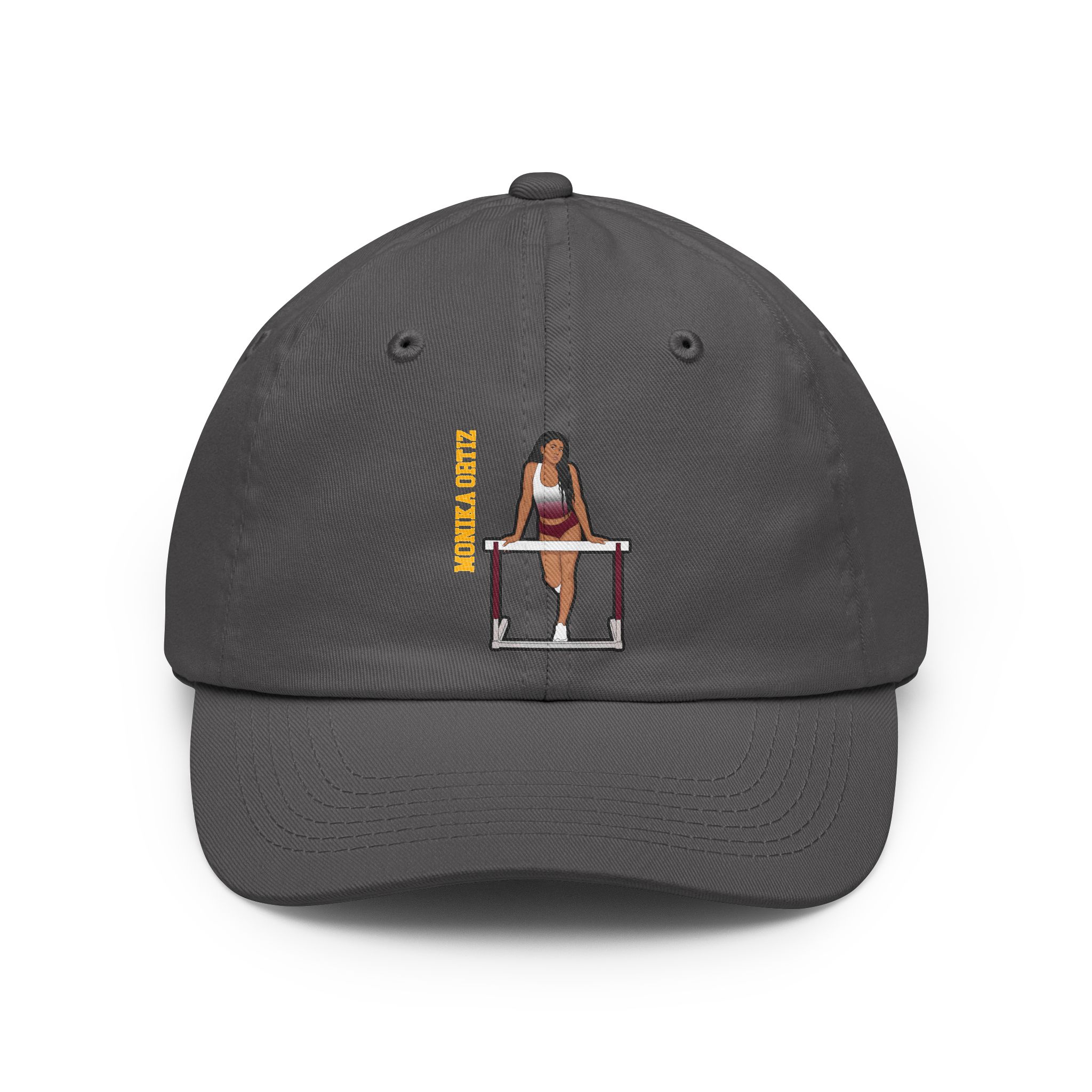 Classic Cap — character_name_vertical in Grey