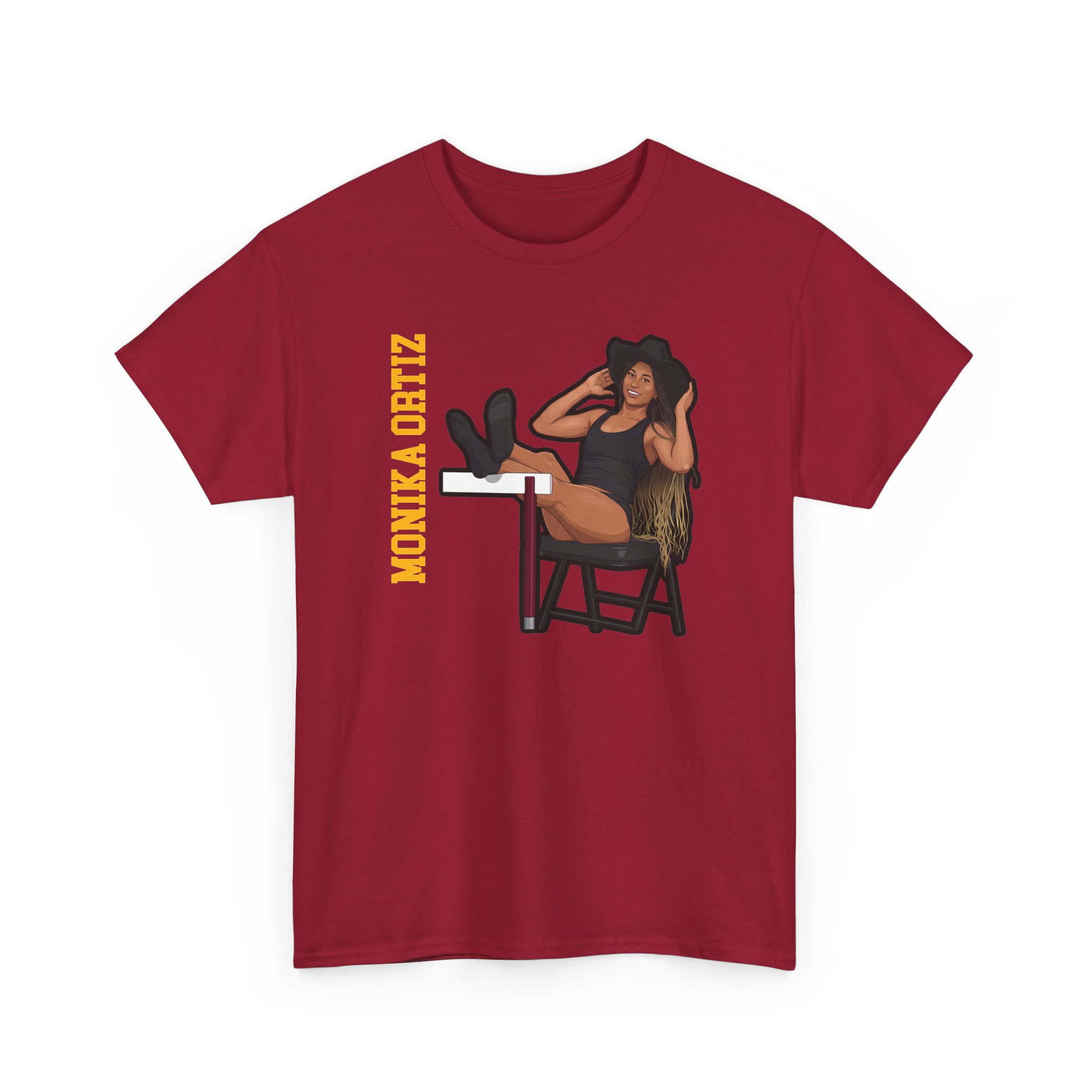 Tee — character_name_vertical in Cardinal
