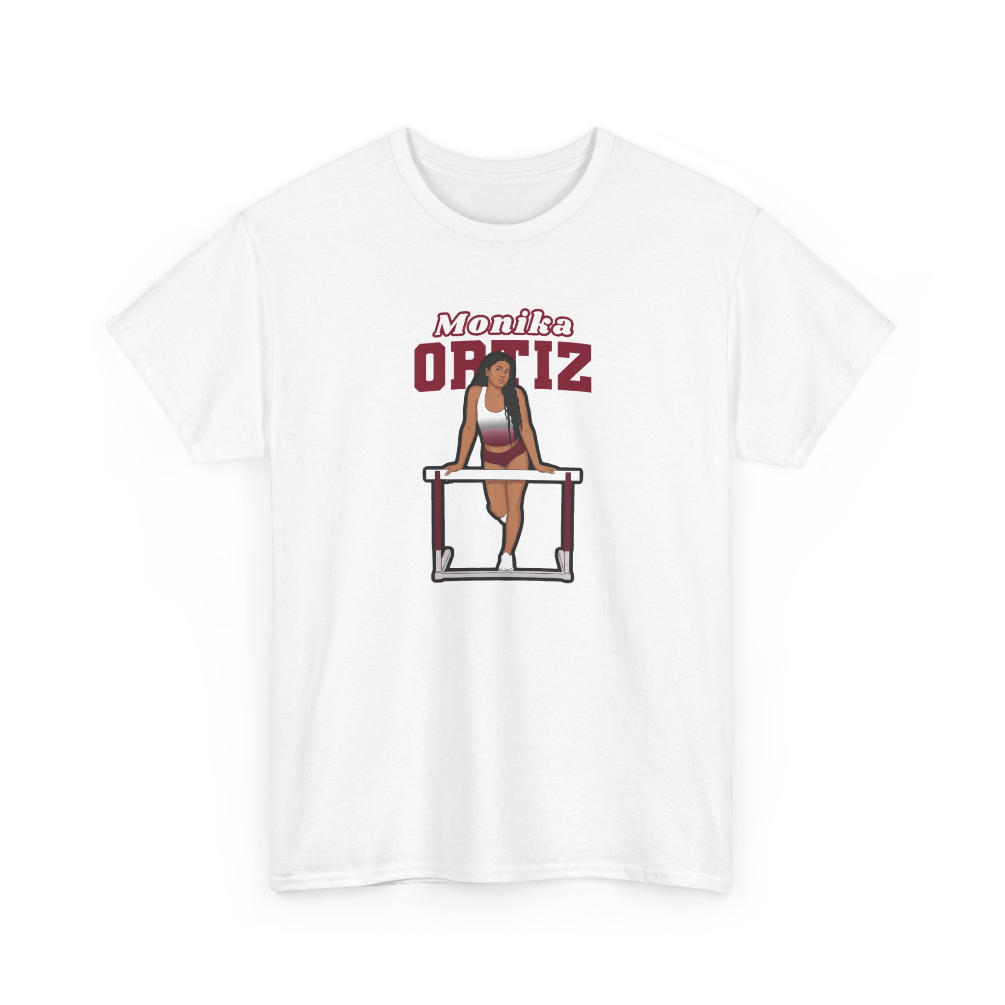 Tee — character_name_arch in White