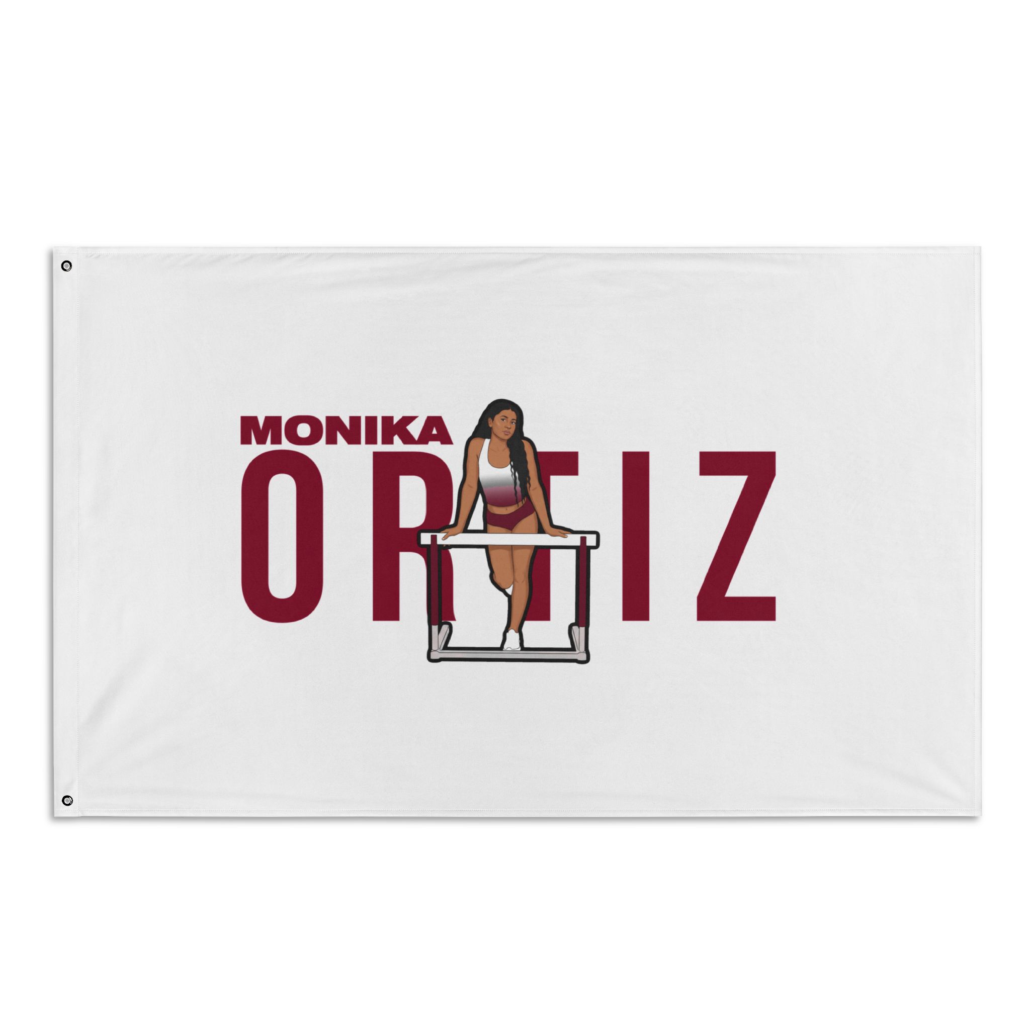 Flag (35 × 56 in) — character_player_name in Classic