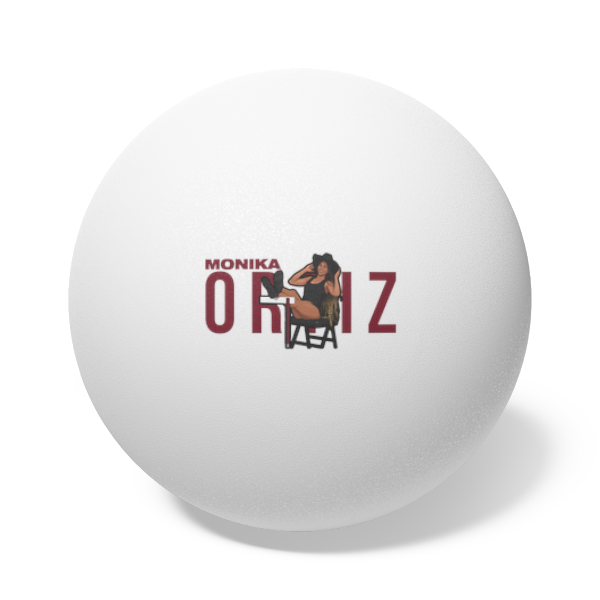 Ping Pong Balls, 6 pcs — character_player_name in White