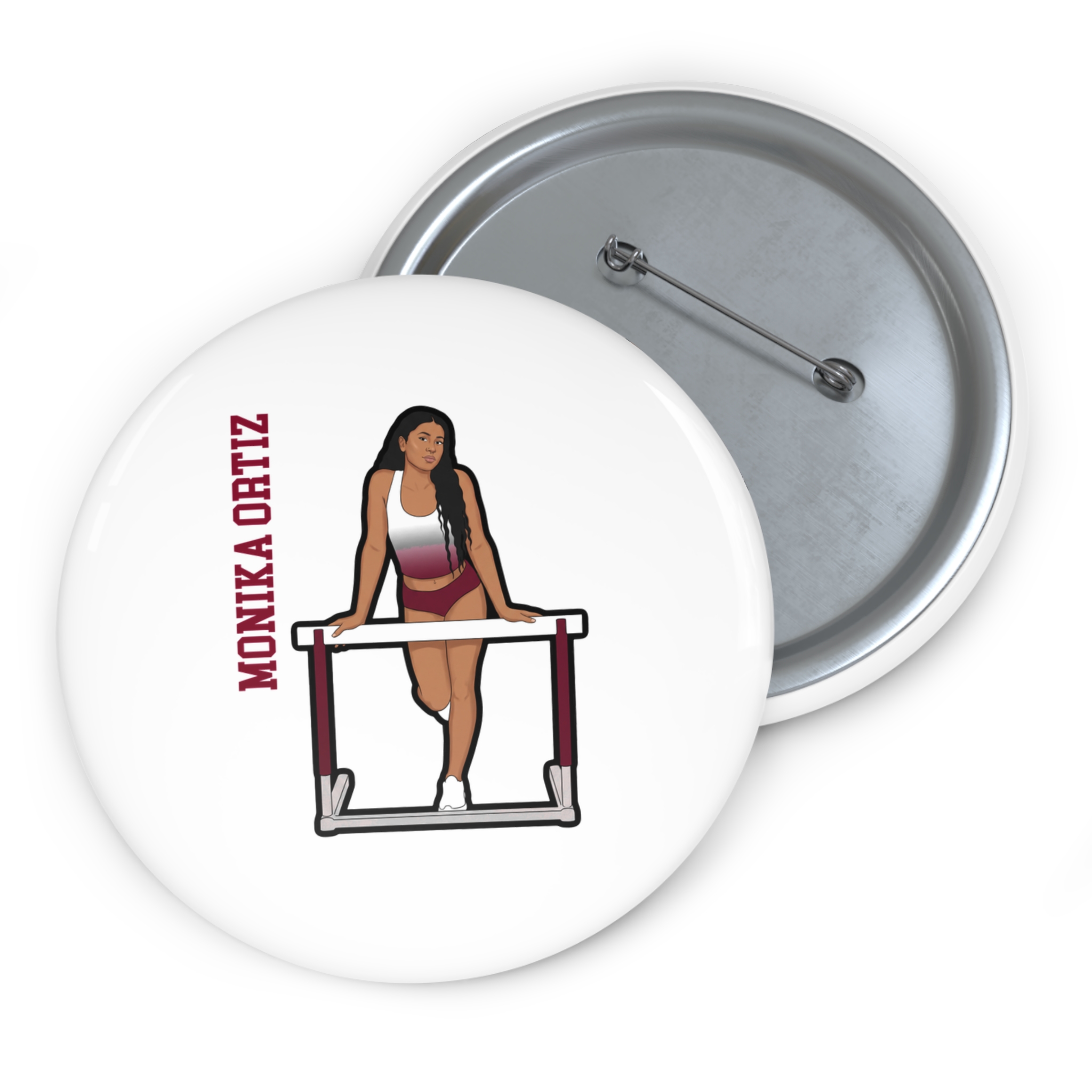 Game Day Pin — character_name_vertical in Classic