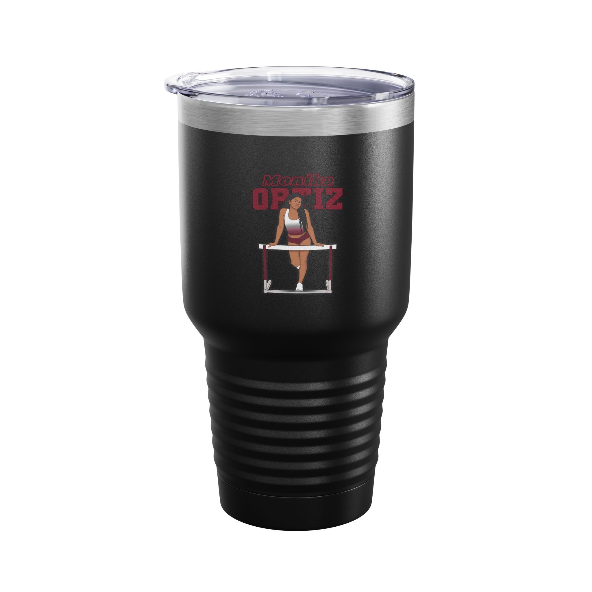 30oz Tumbler — character_name_arch in Black