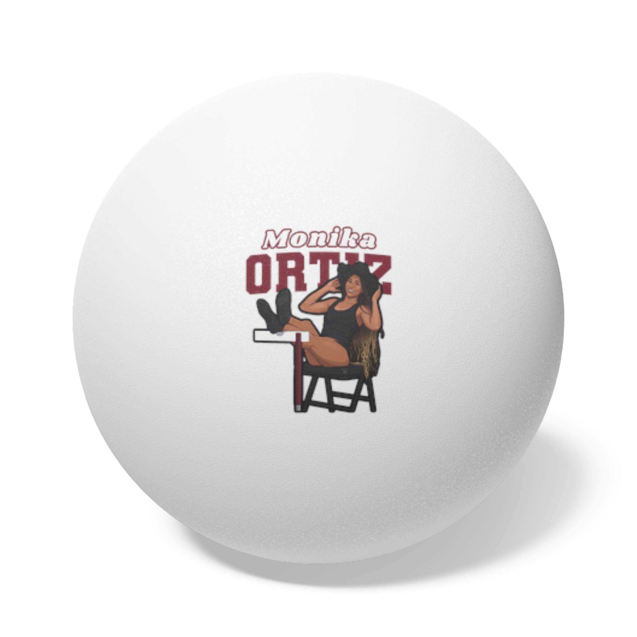 Ping Pong Balls, 6 pcs — character_name_arch in White