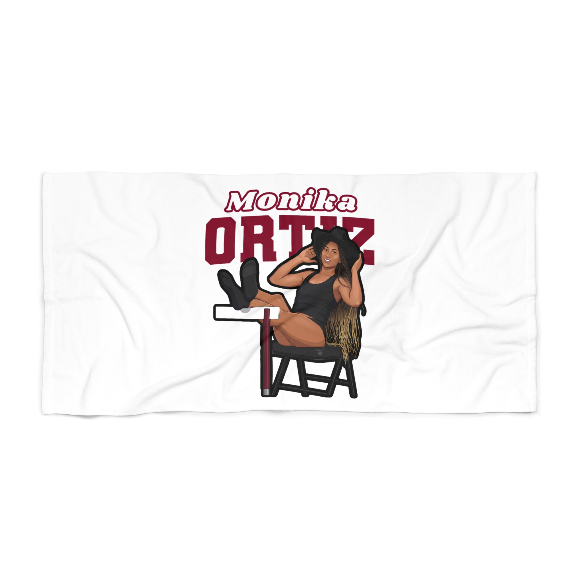 Beach Towel — character_name_arch in Classic