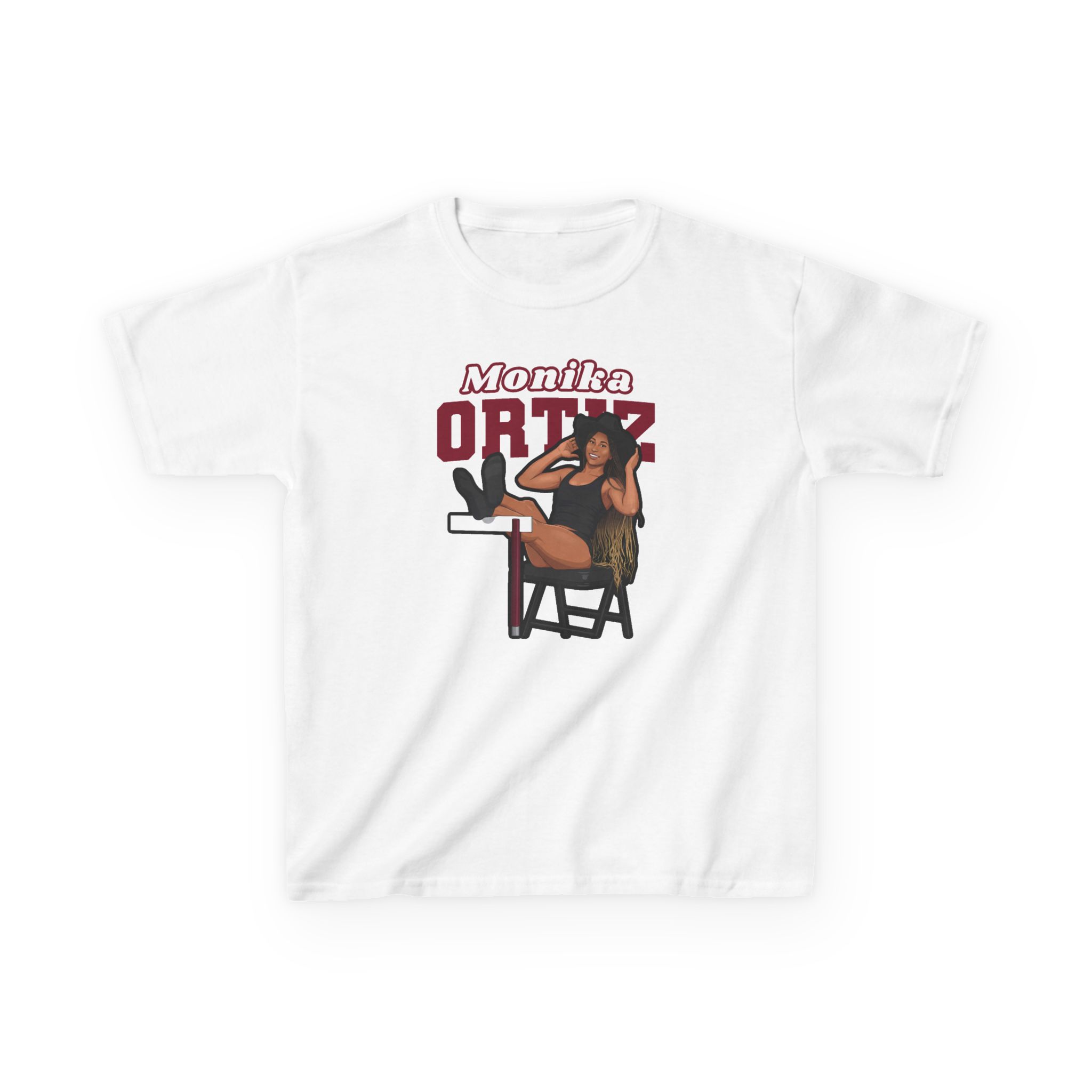 Youth Tee — character_name_arch in White