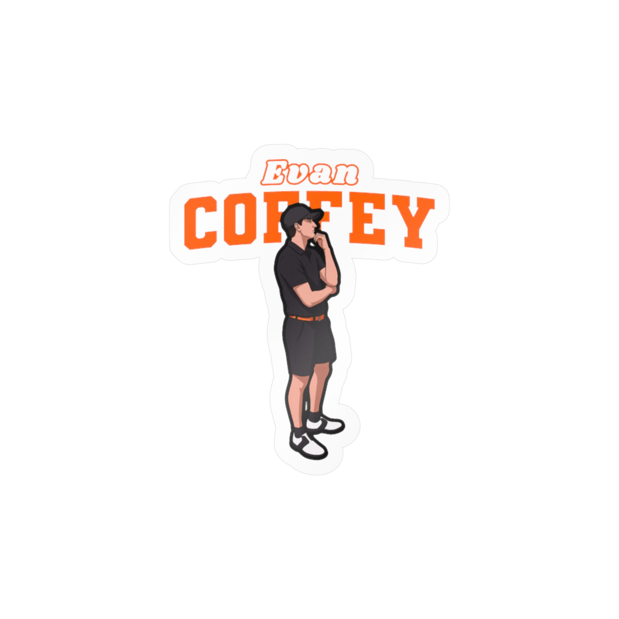 Vinyl Sticker — character_name_arch in Classic