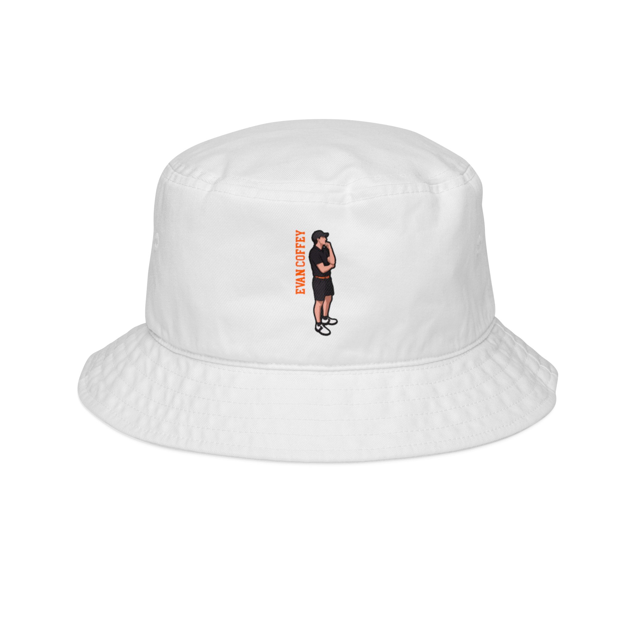 Bucket Hat — character_name_vertical in White