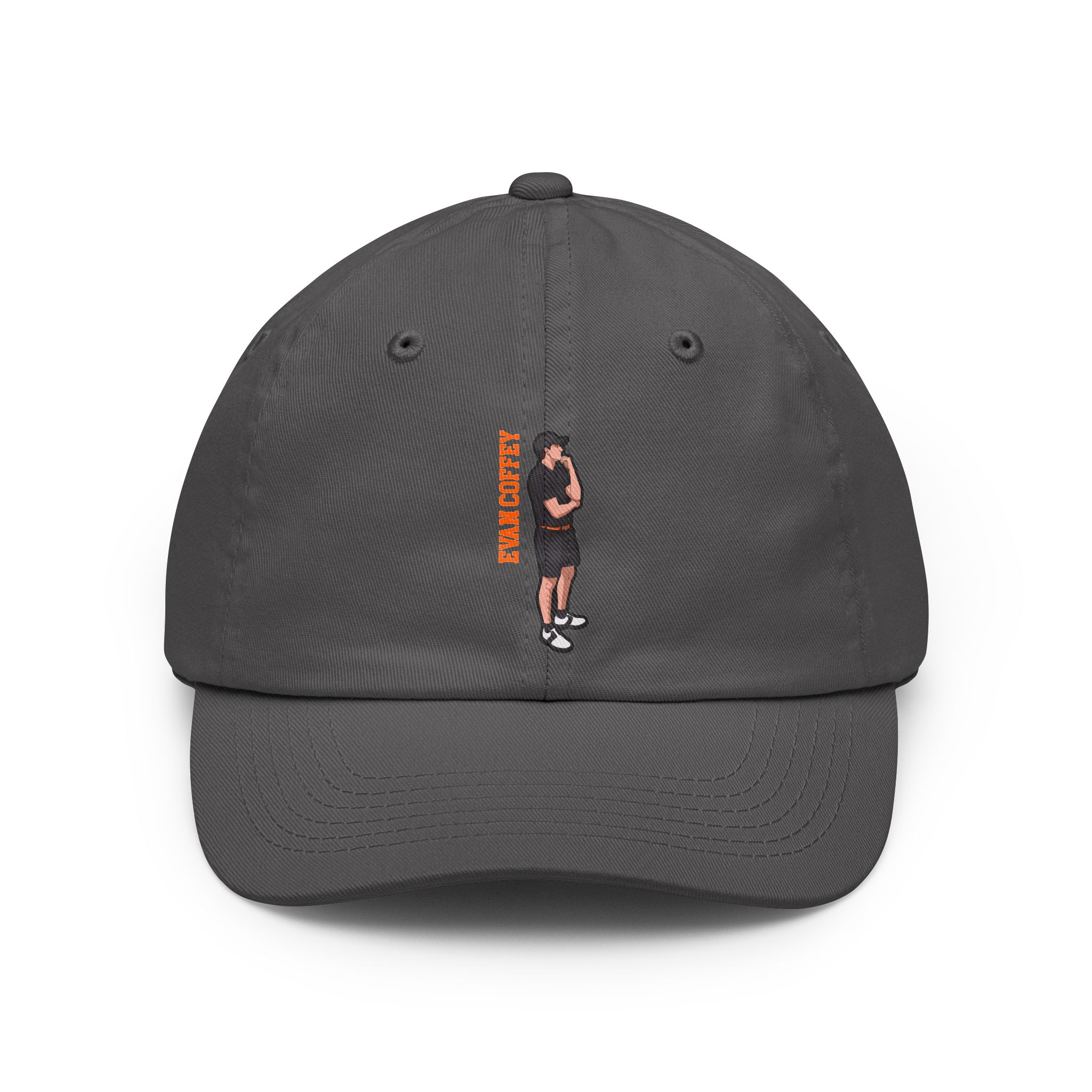 Classic Cap — character_name_vertical in Grey