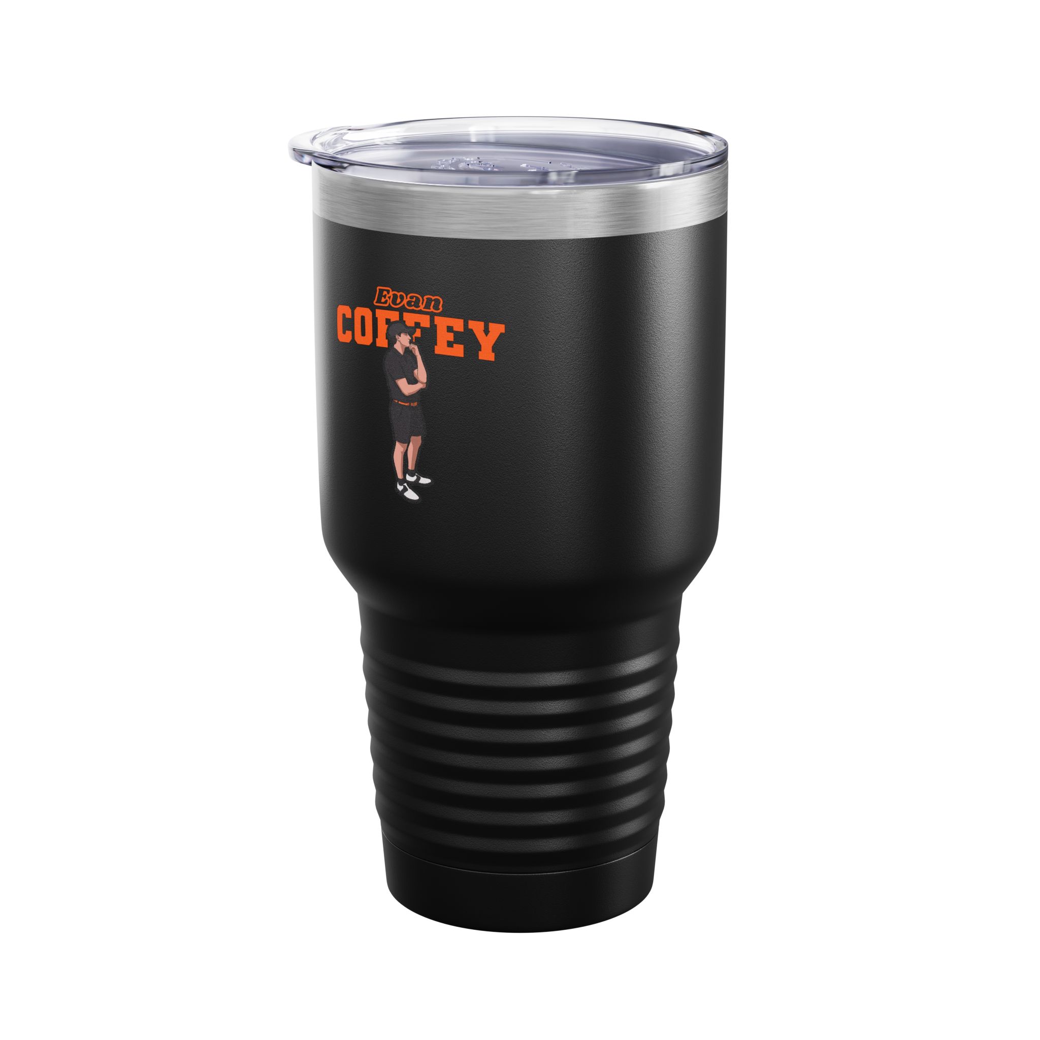 30oz Tumbler — character_name_arch in Black
