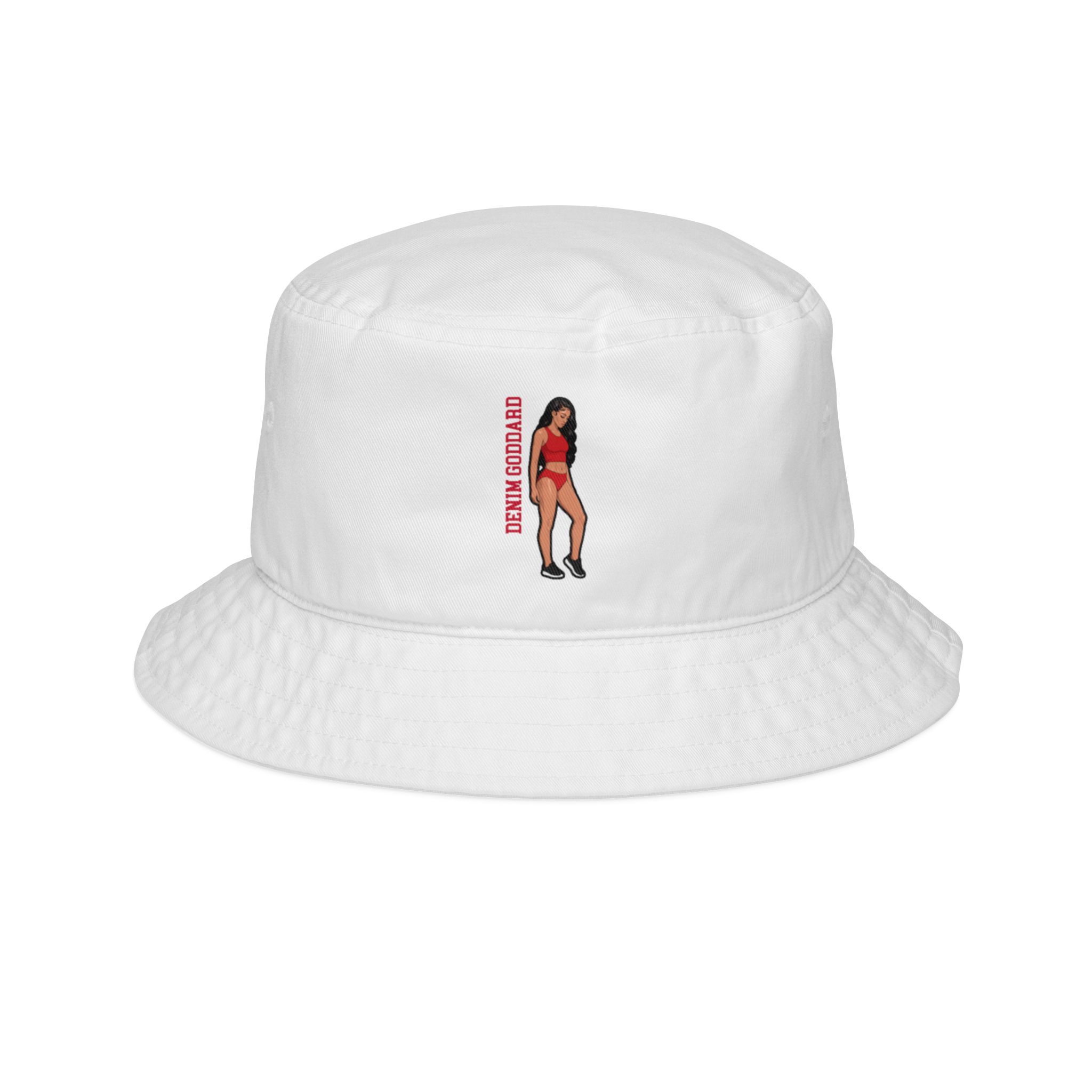 Bucket Hat — character_name_vertical in White