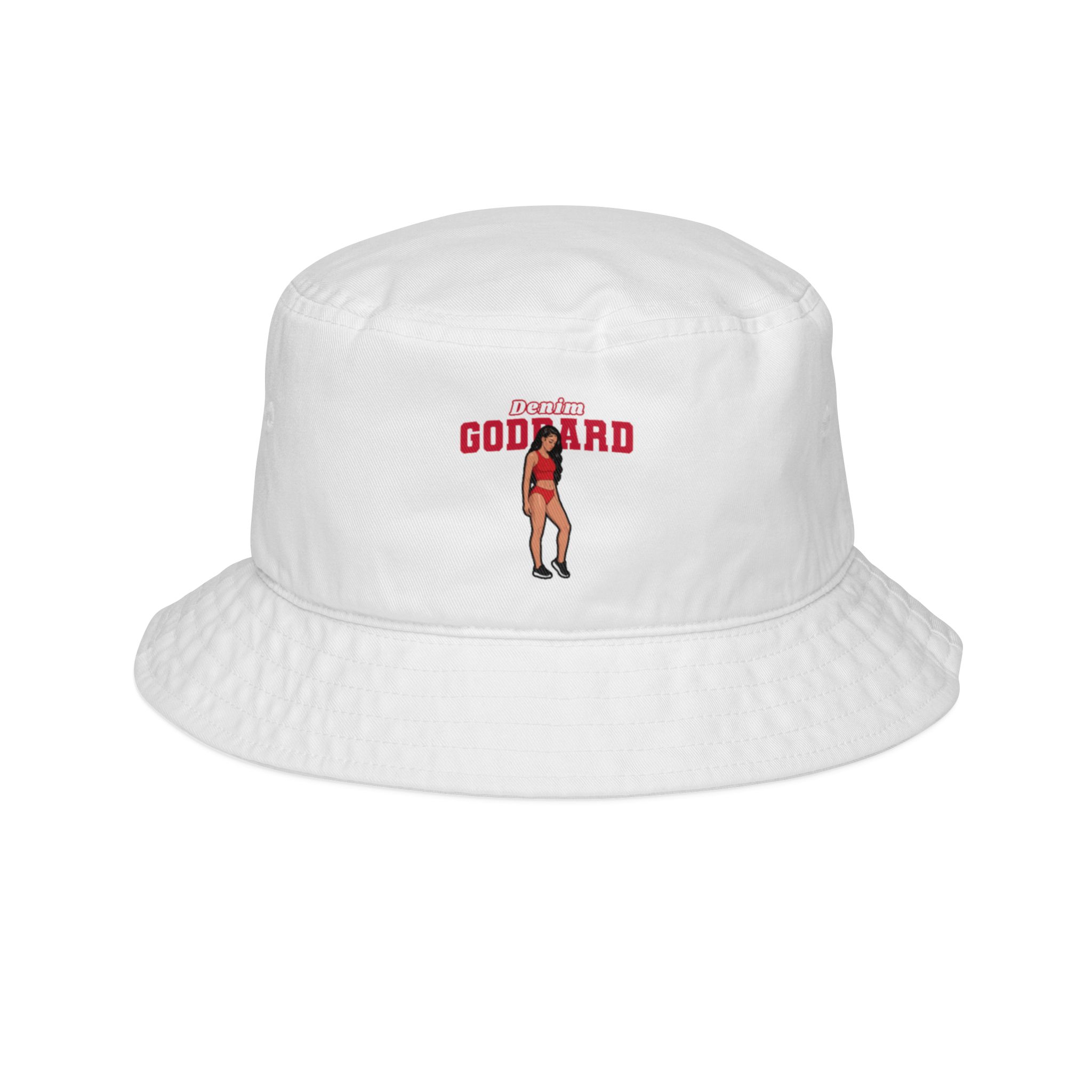Bucket Hat — character_name_arch in White