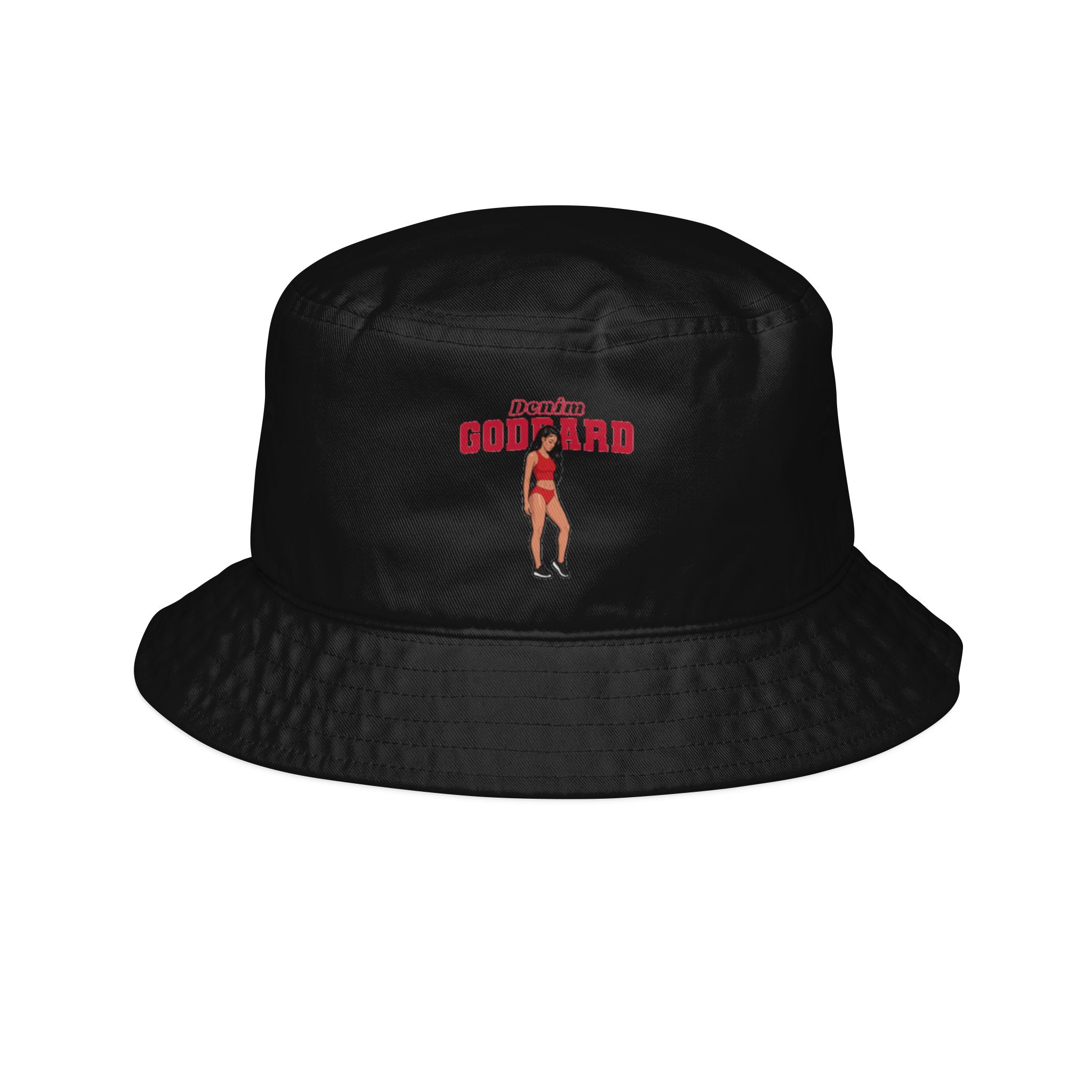 Bucket Hat — character_name_arch in Black