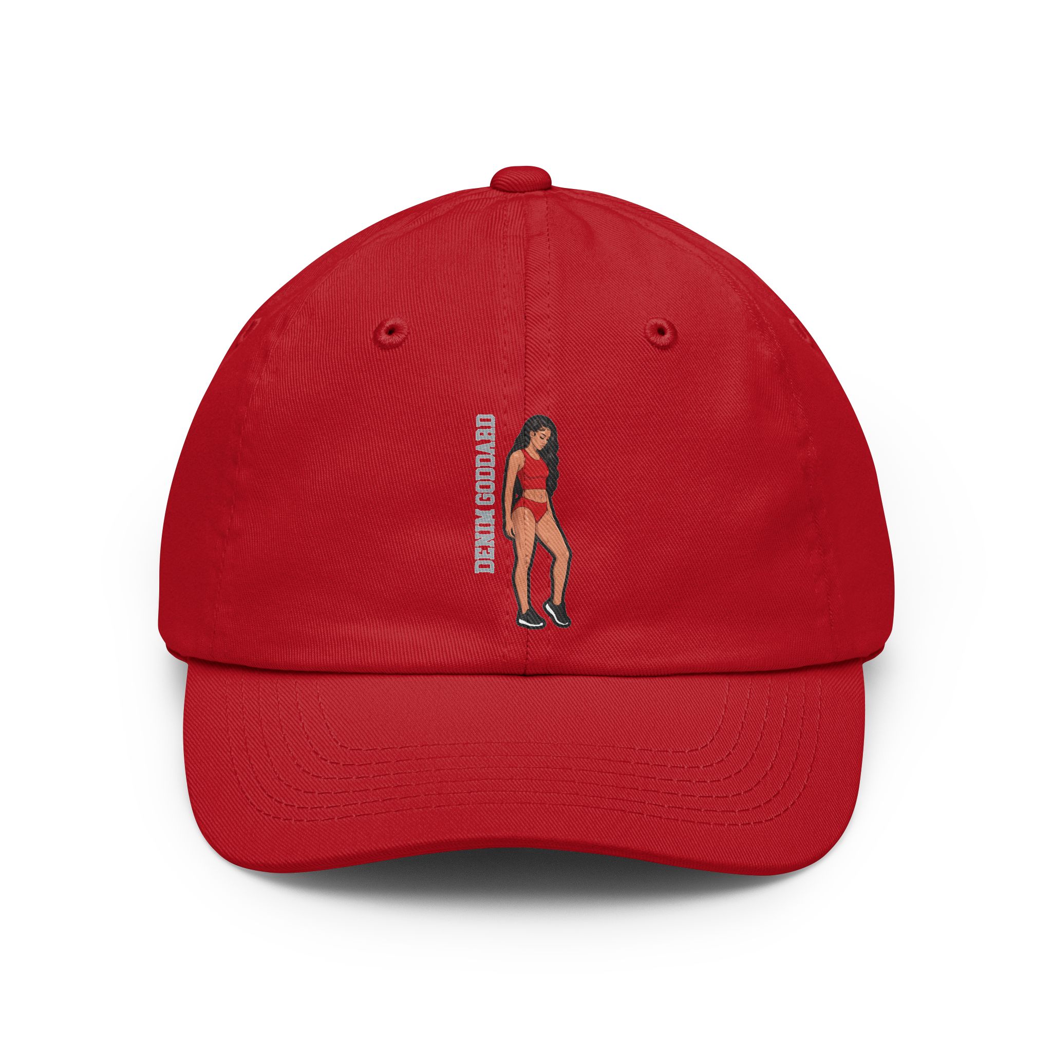 Classic Cap — character_name_vertical in Red