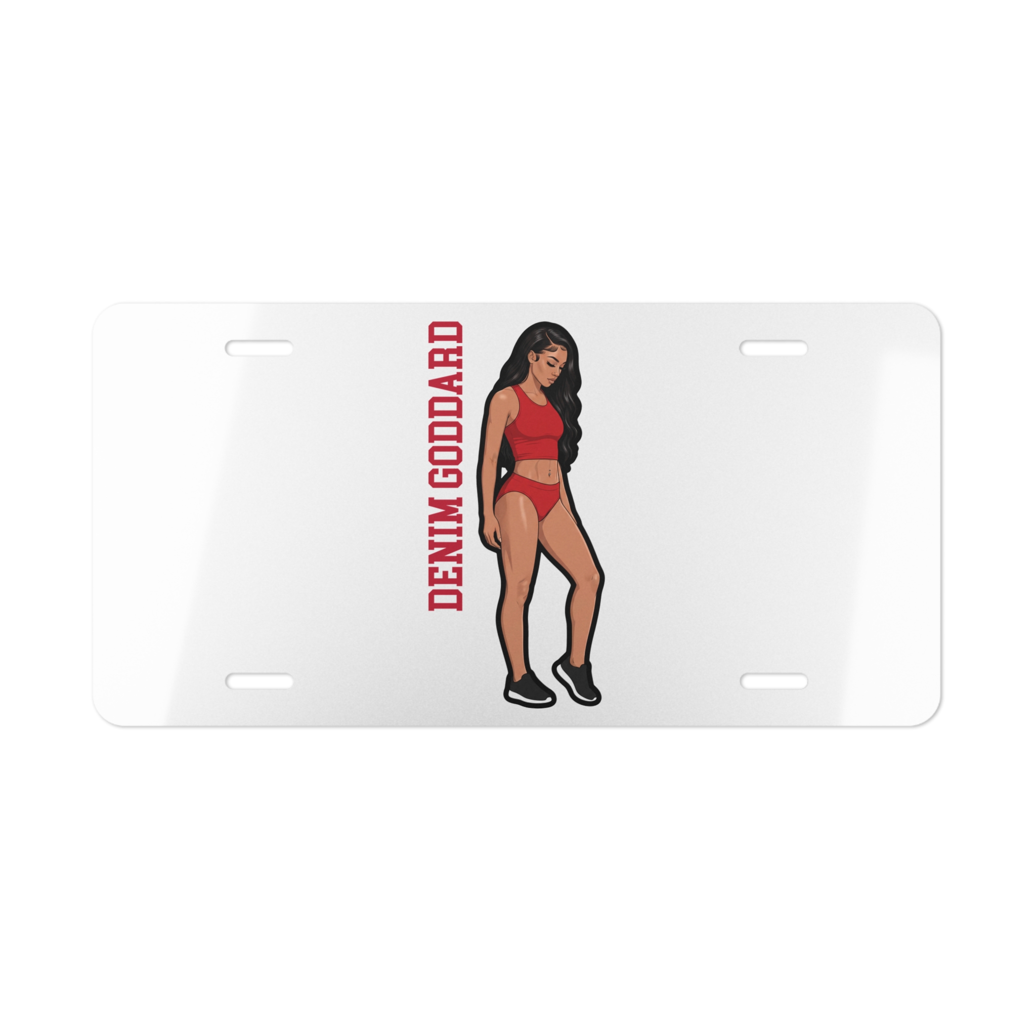 License Plate — character_name_vertical in Classic