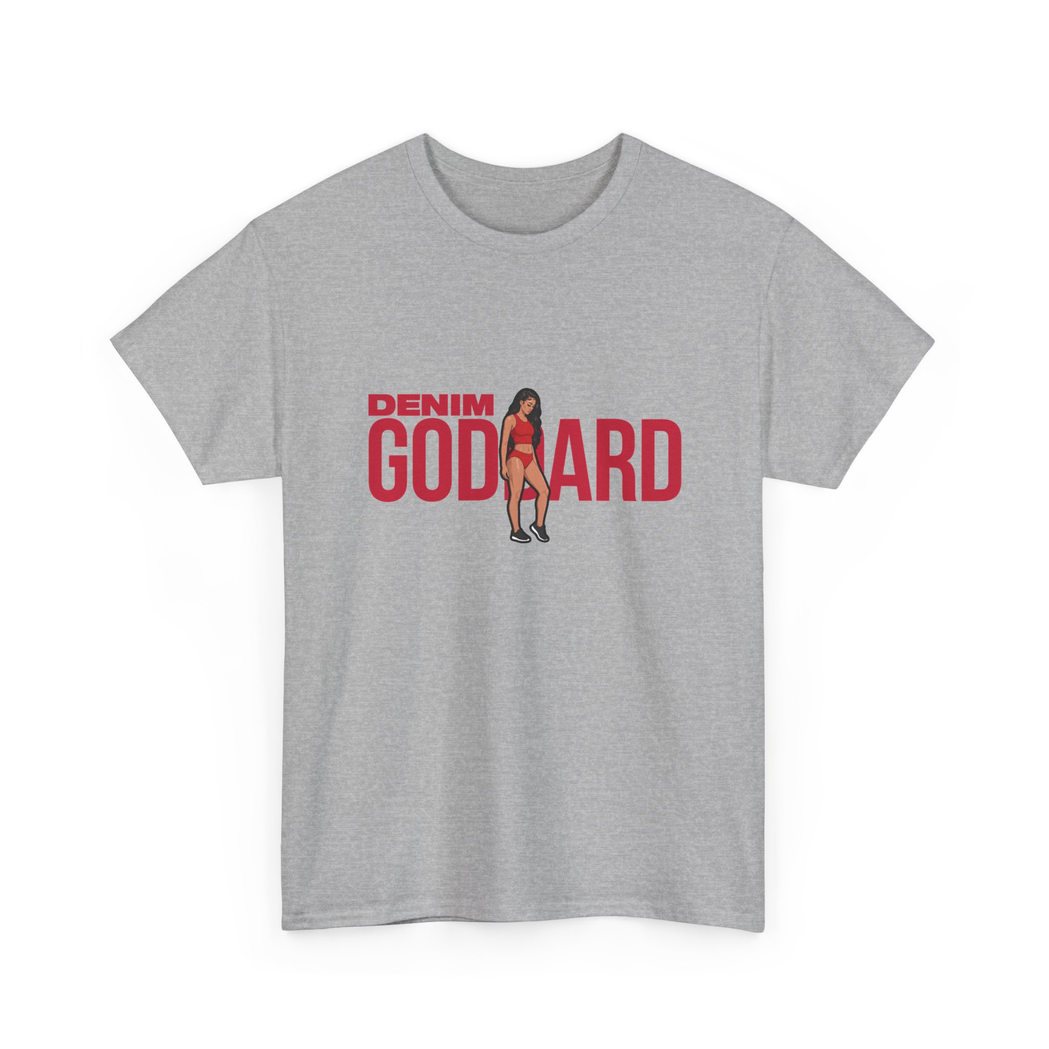 Tee — character_player_name in Grey