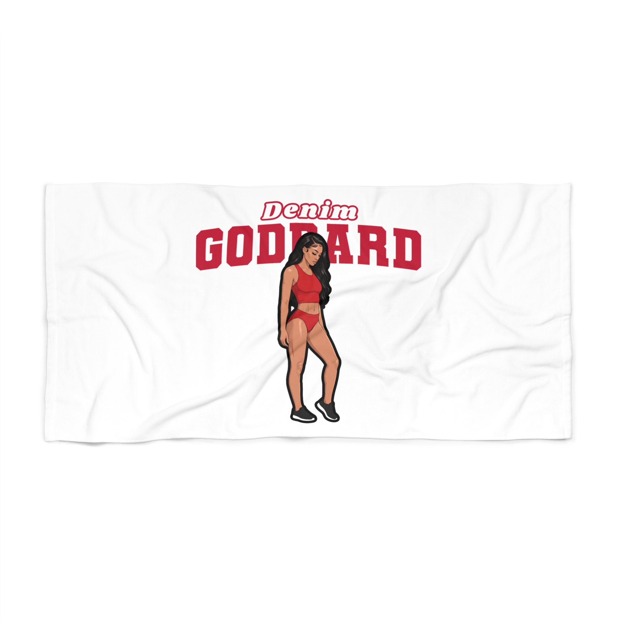 Beach Towel — character_name_arch in Classic