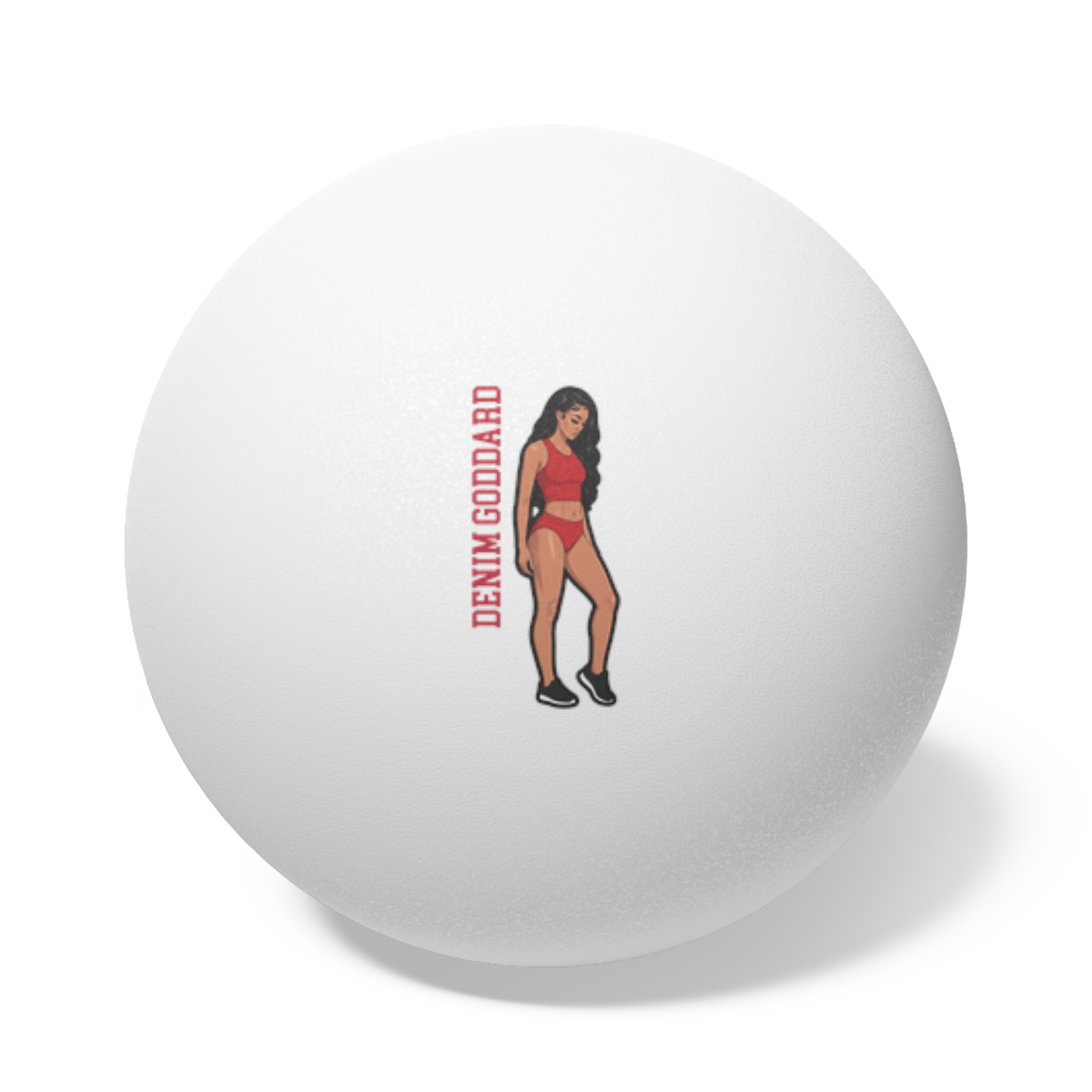 Ping Pong Balls, 6 pcs — character_name_vertical in White