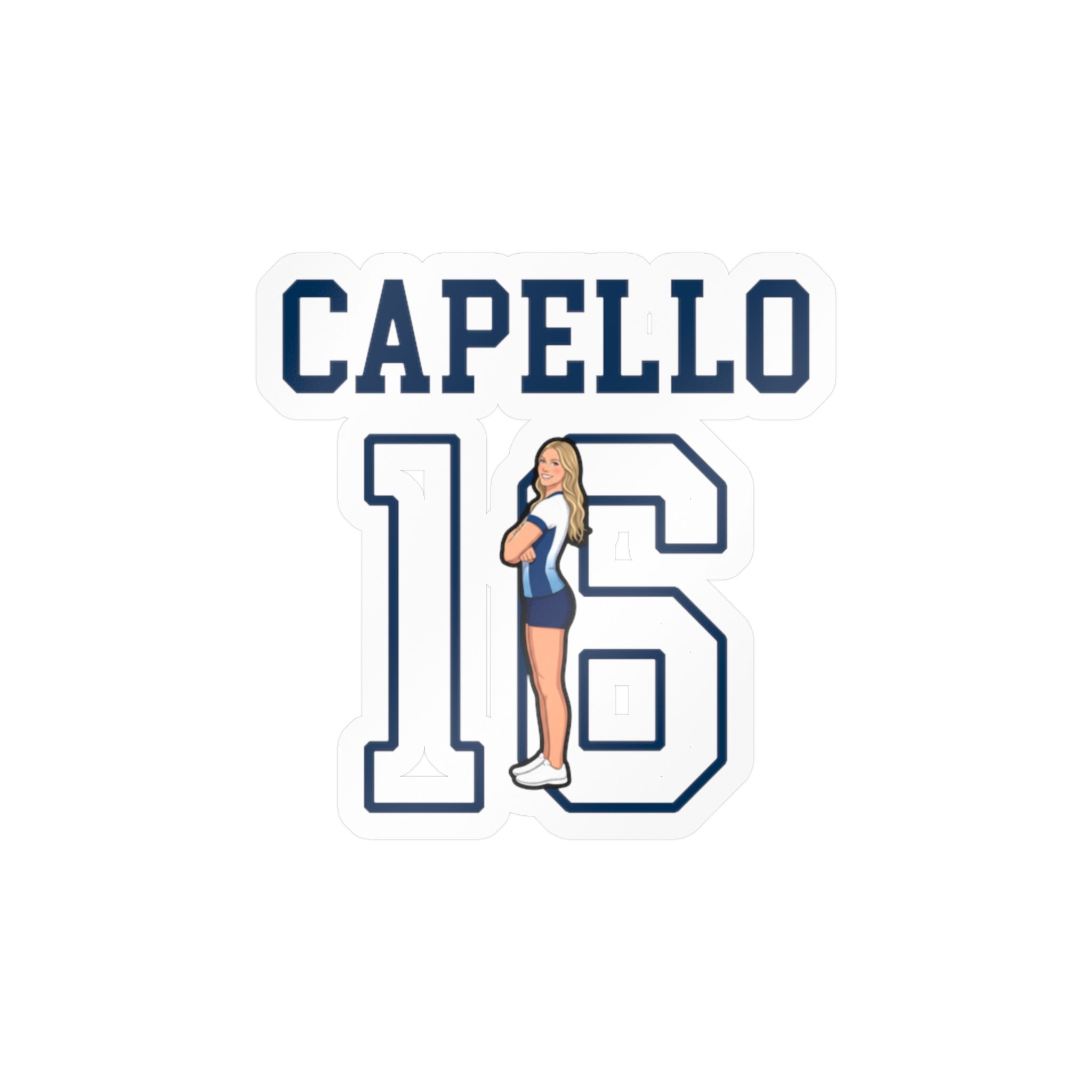 Vinyl Sticker — character_shirsey in Classic