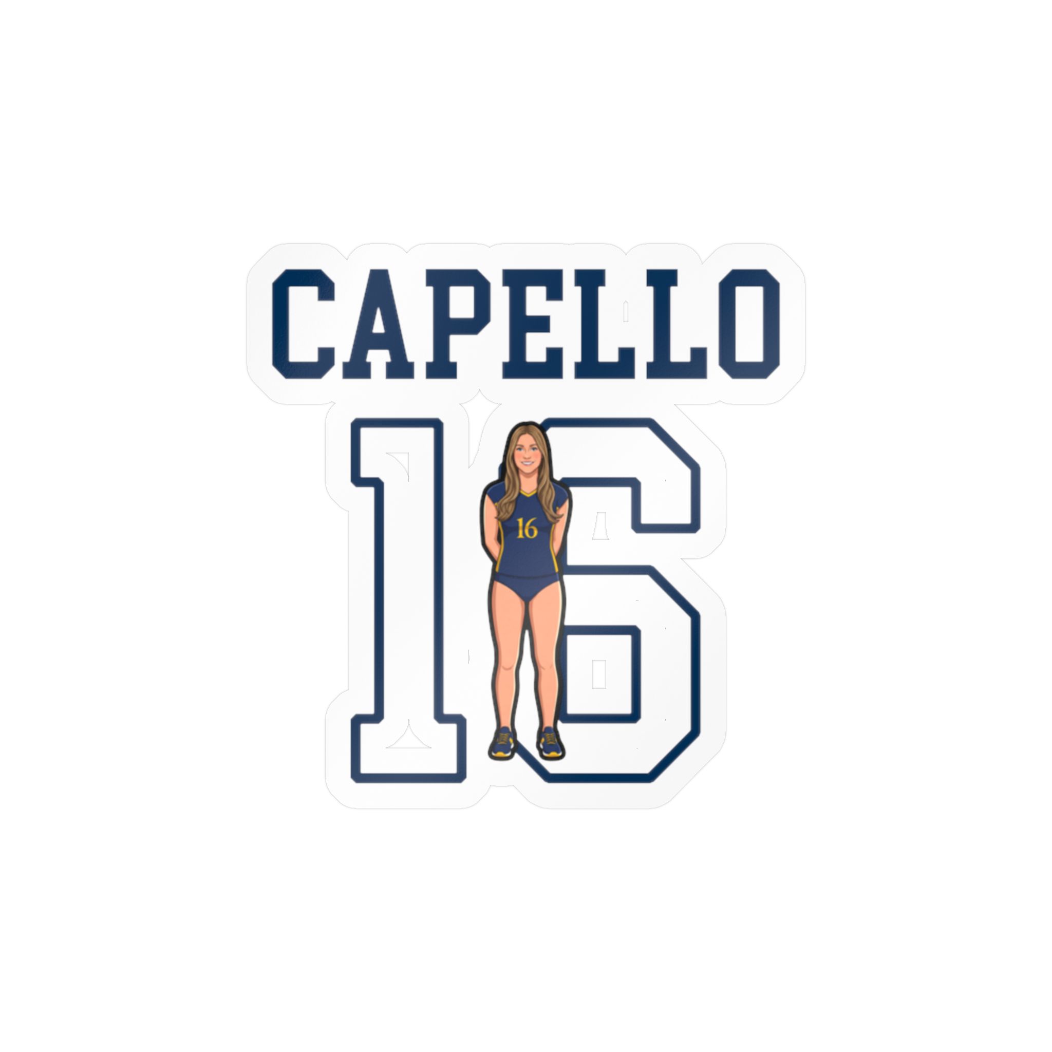 Vinyl Sticker — character_shirsey in Classic