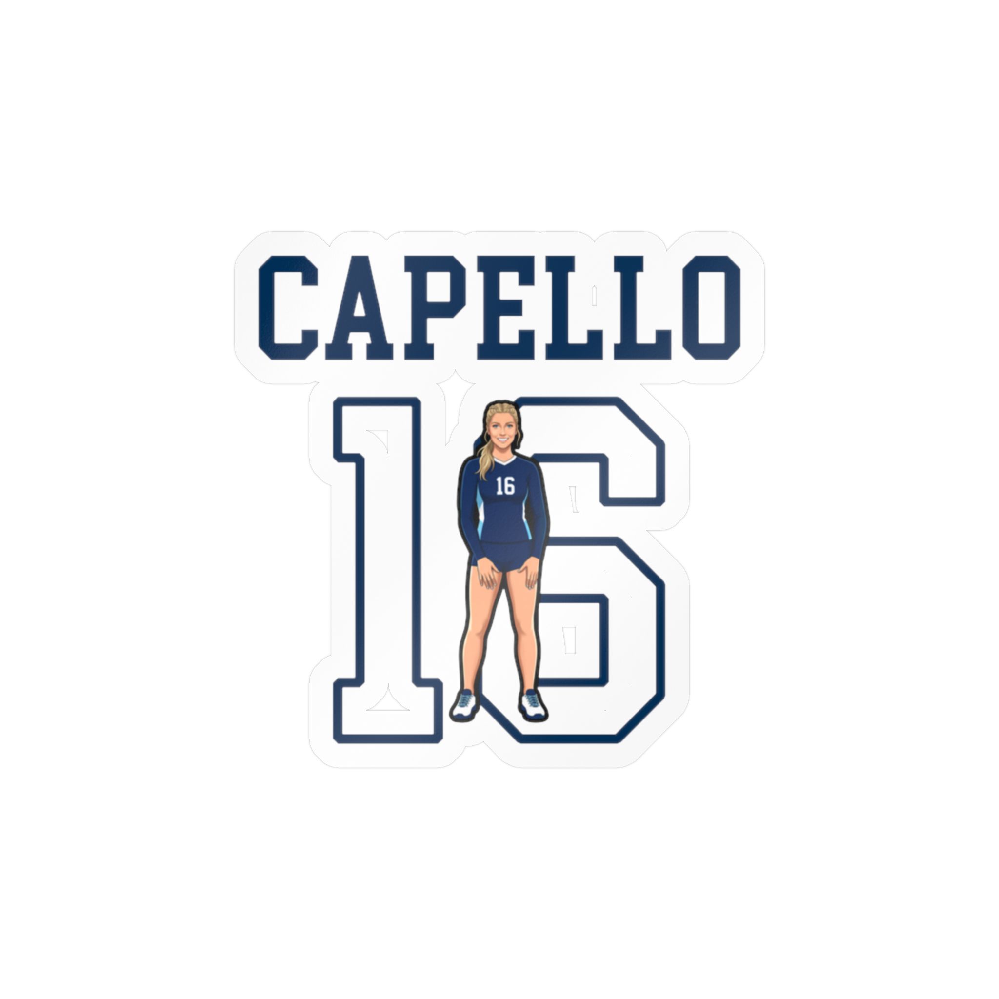 Vinyl Sticker — character_shirsey in Classic