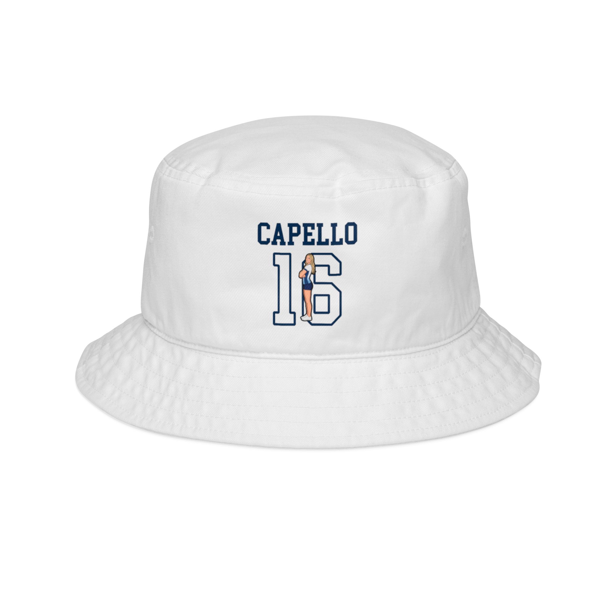 Bucket Hat — character_shirsey in White