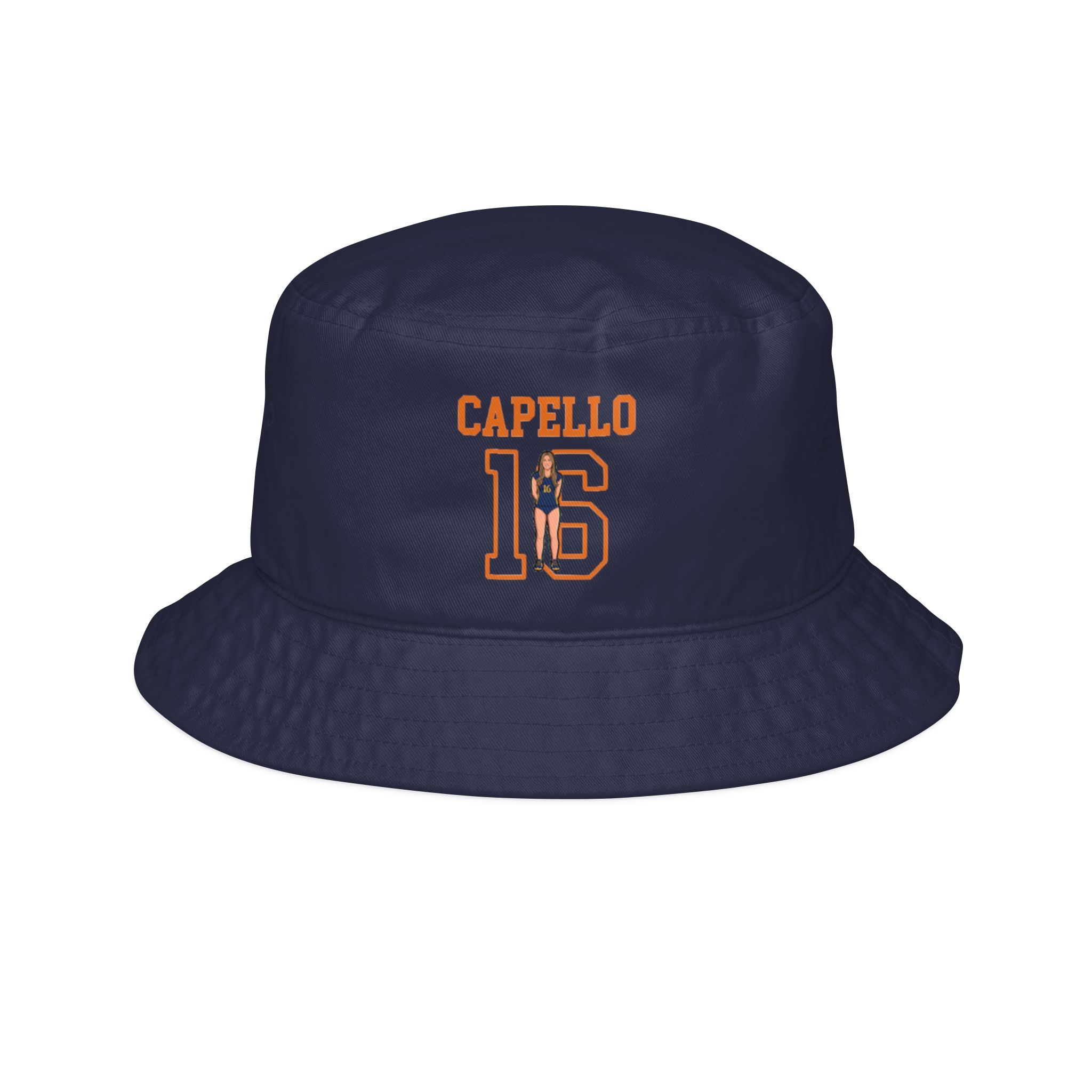 Bucket Hat — character_shirsey in Navy