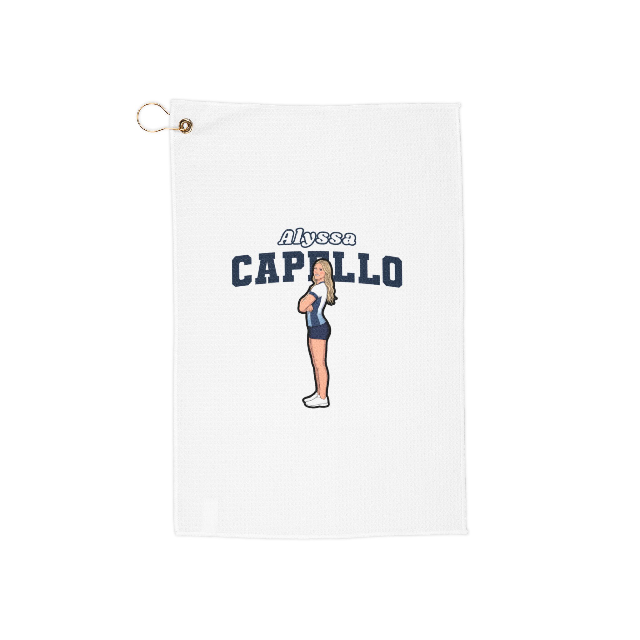 Golf Towel — character_name_arch in Classic