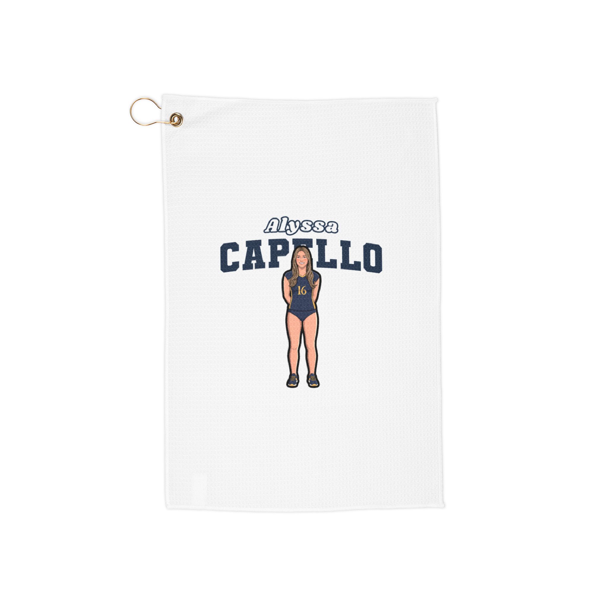 Golf Towel — character_name_arch in Classic