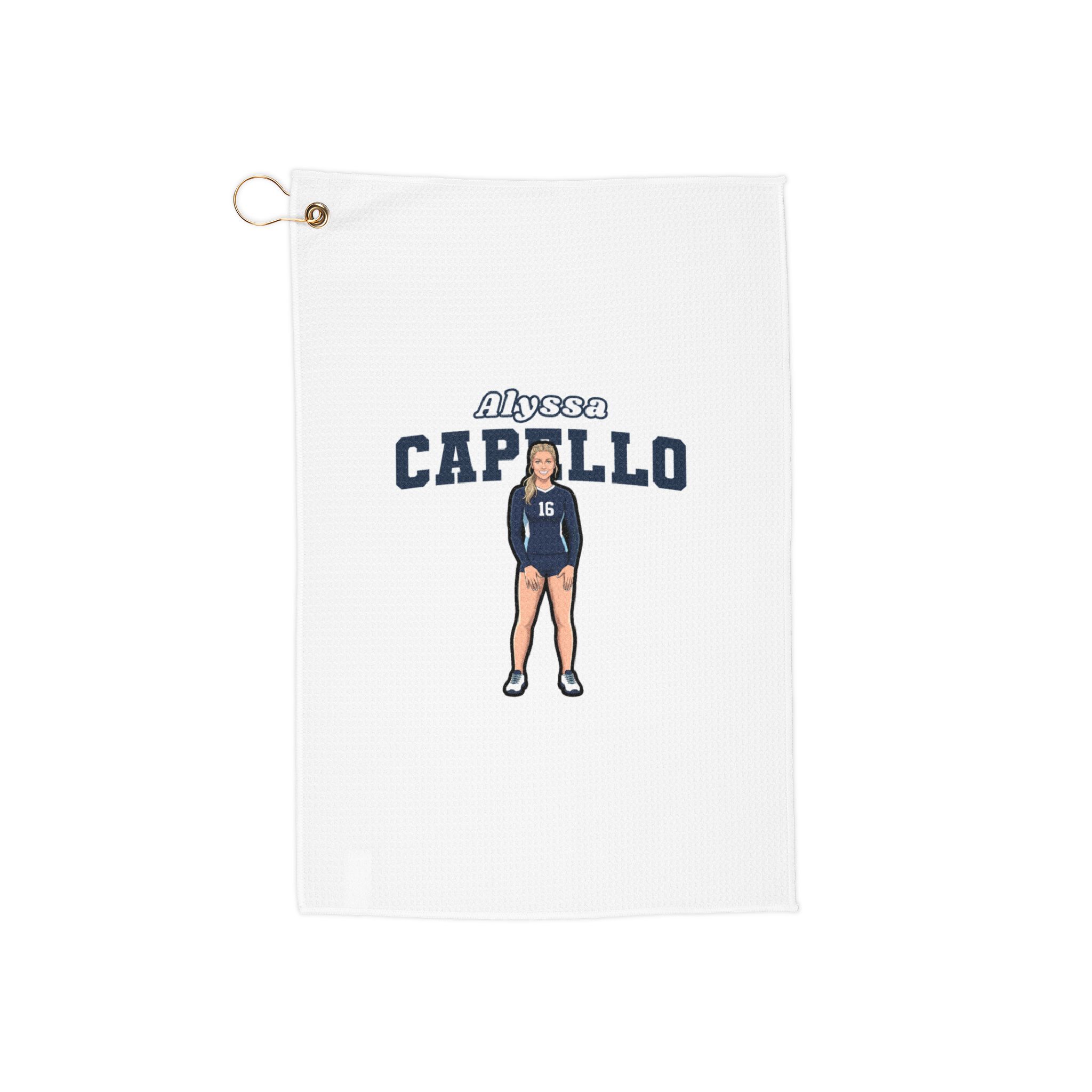 Golf Towel — character_name_arch in Classic