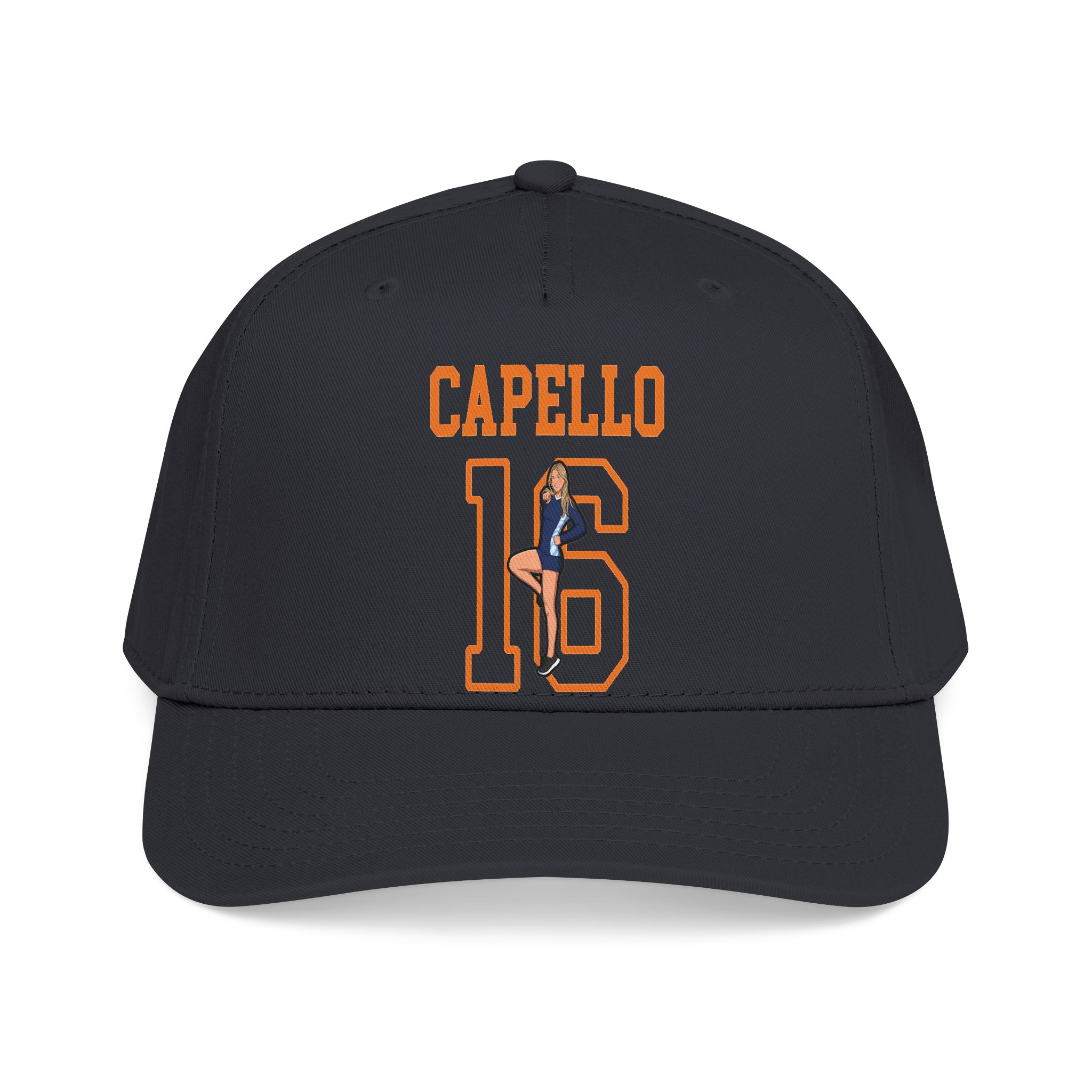 Baseball Cap — character_shirsey in Black