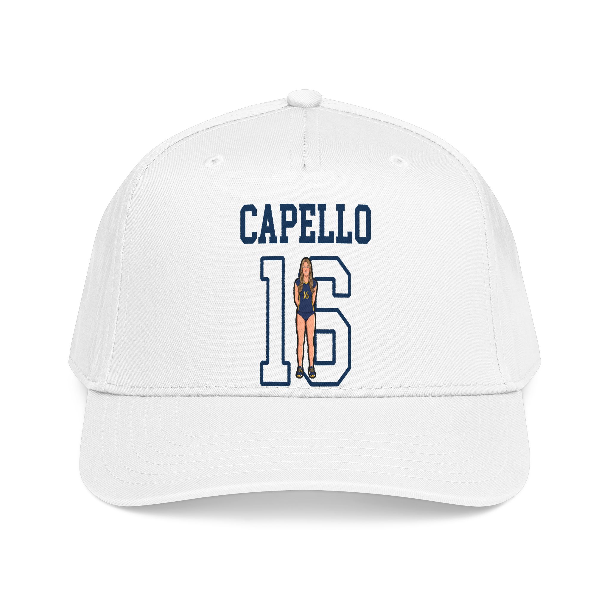 Baseball Cap — character_shirsey in White