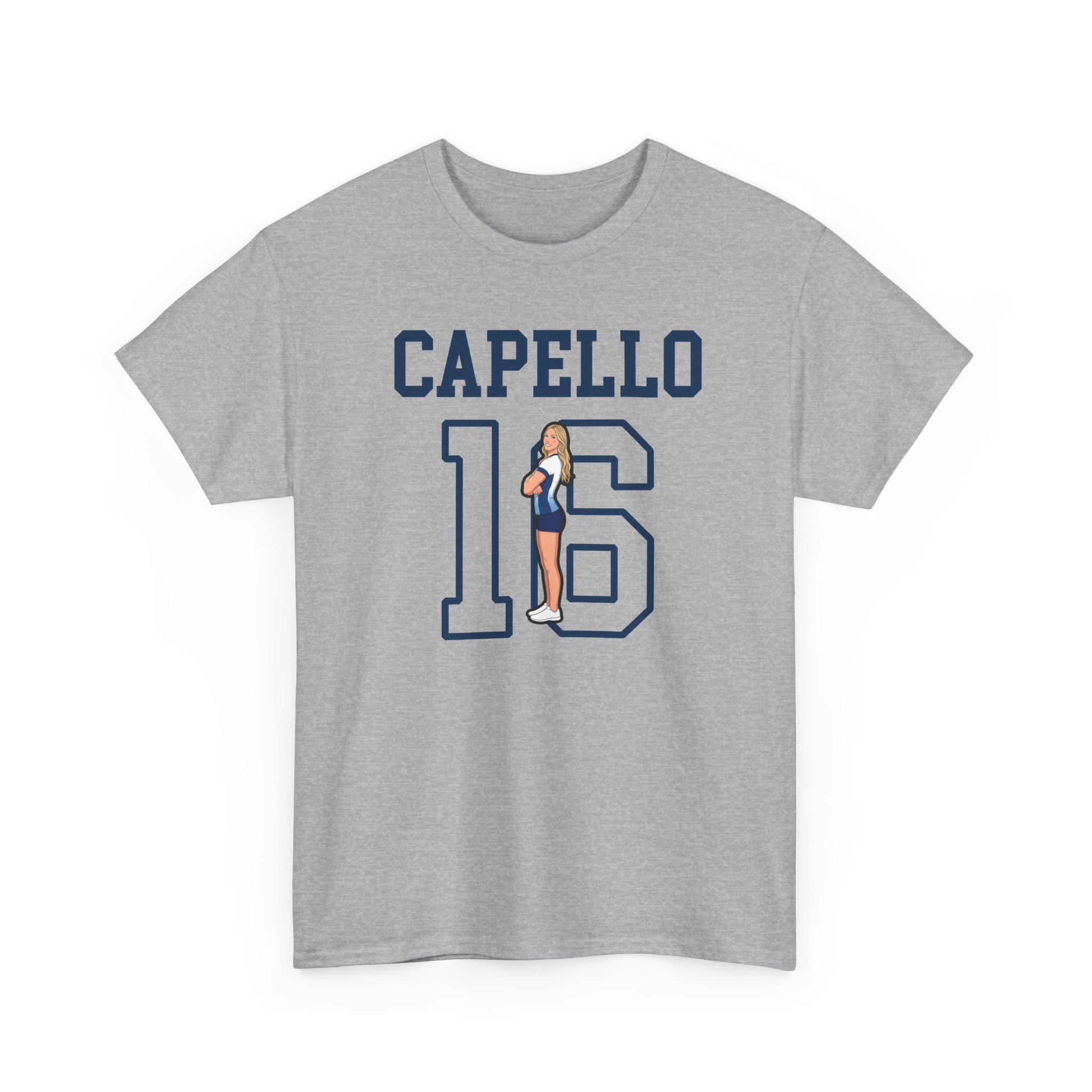 Tee — character_shirsey in Grey