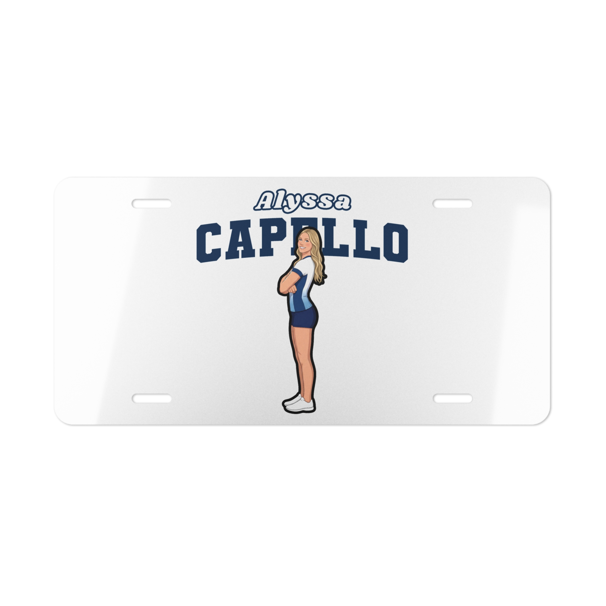 License Plate — character_name_arch in Classic