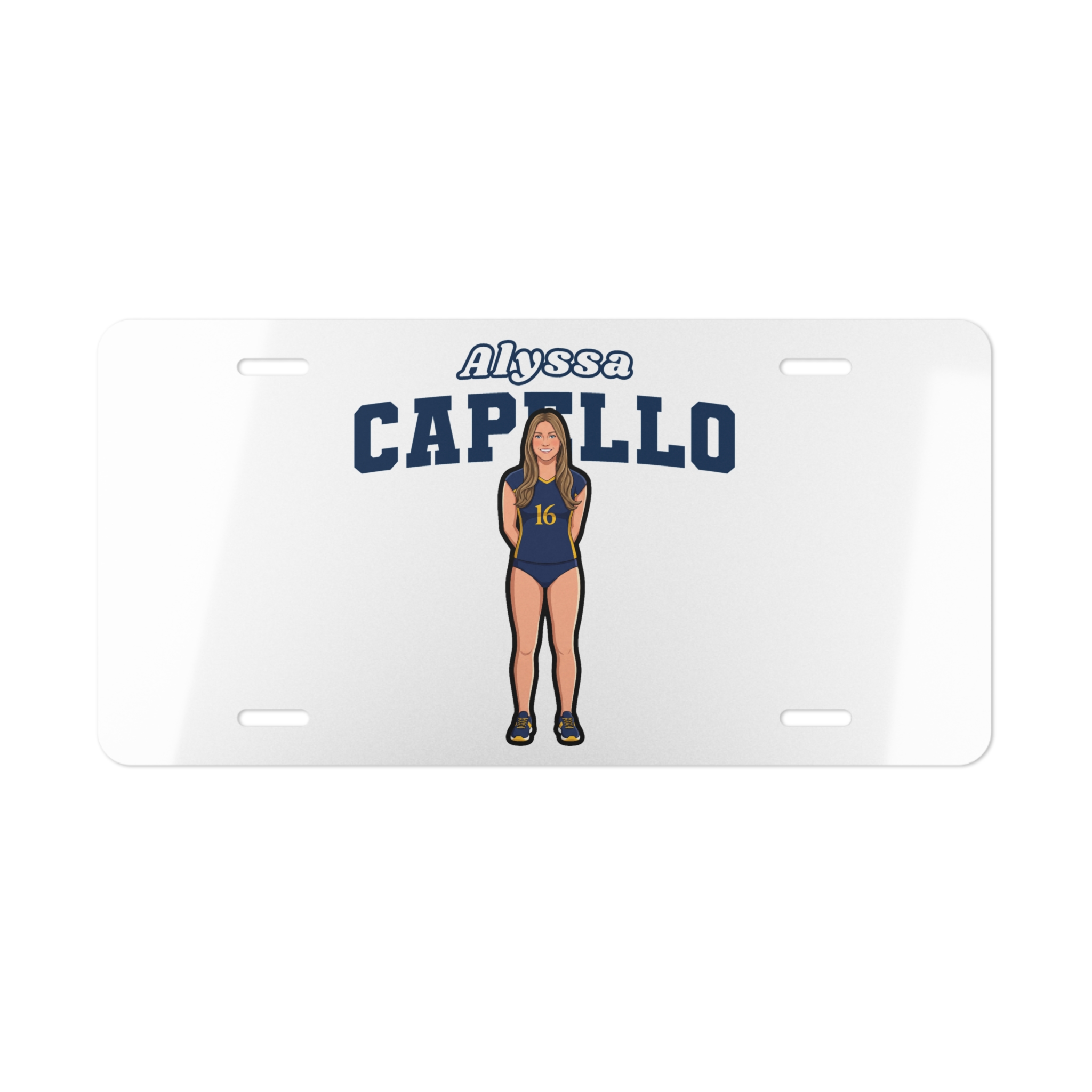 License Plate — character_name_arch in Classic