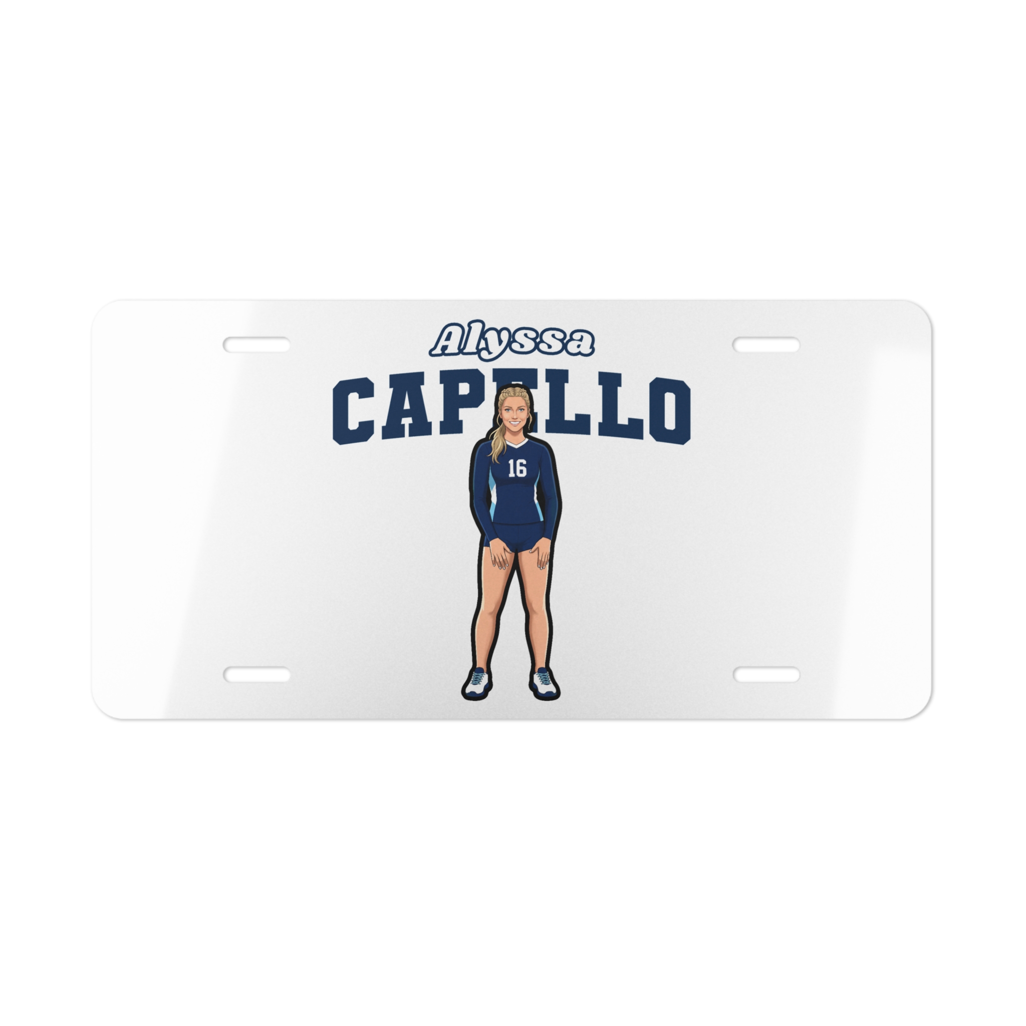License Plate — character_name_arch in Classic