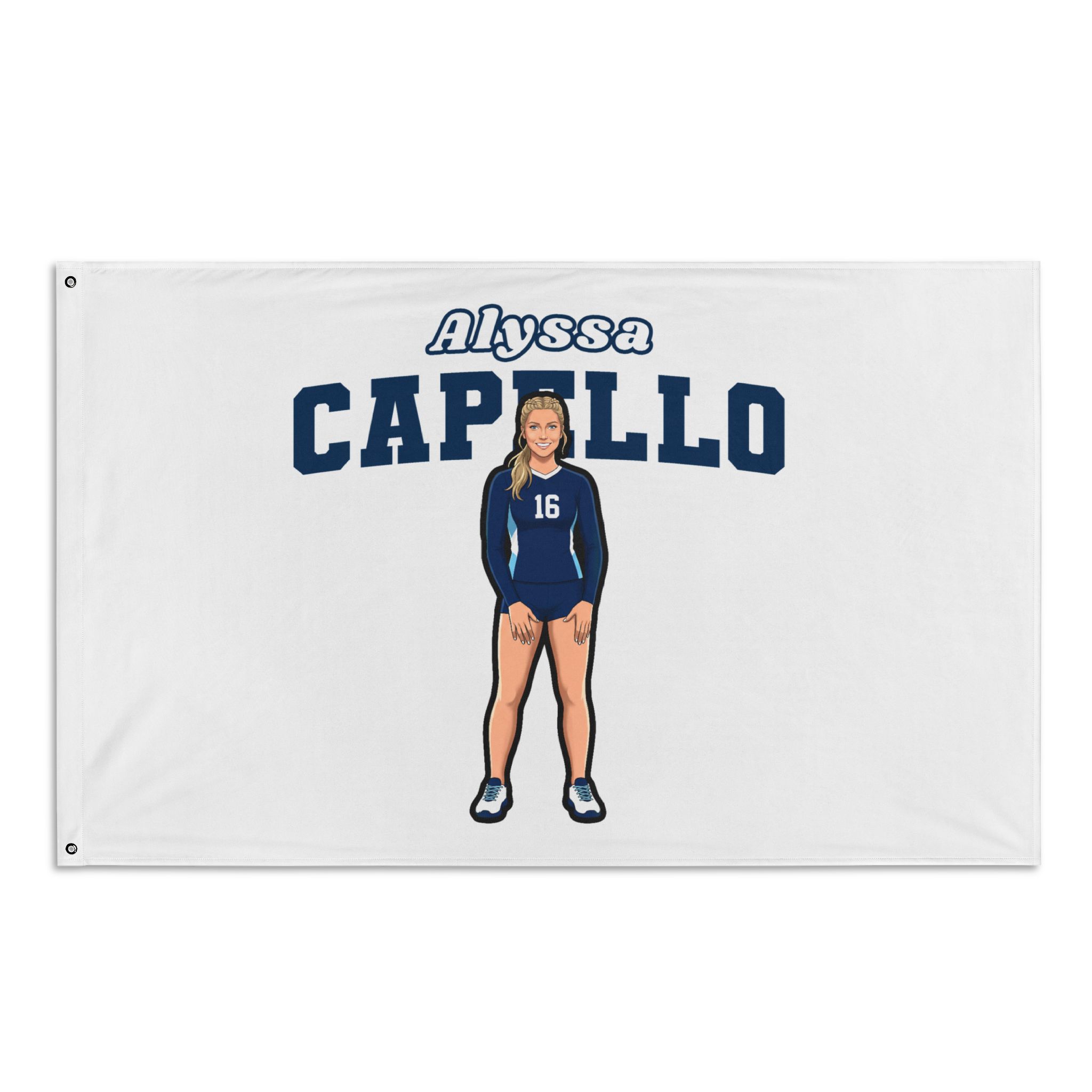 Flag (35 × 56 in) — character_name_arch in Classic