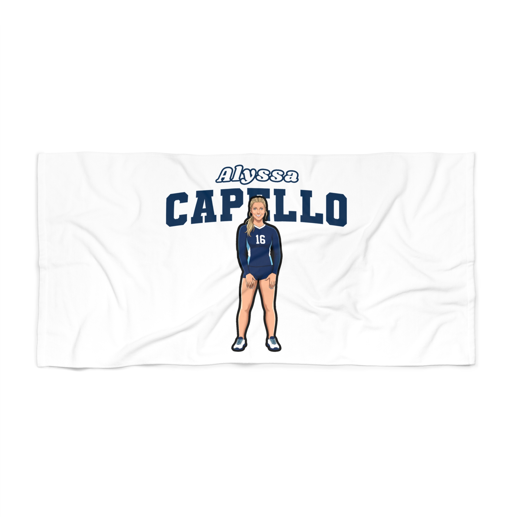 Beach Towel — character_name_arch in Classic