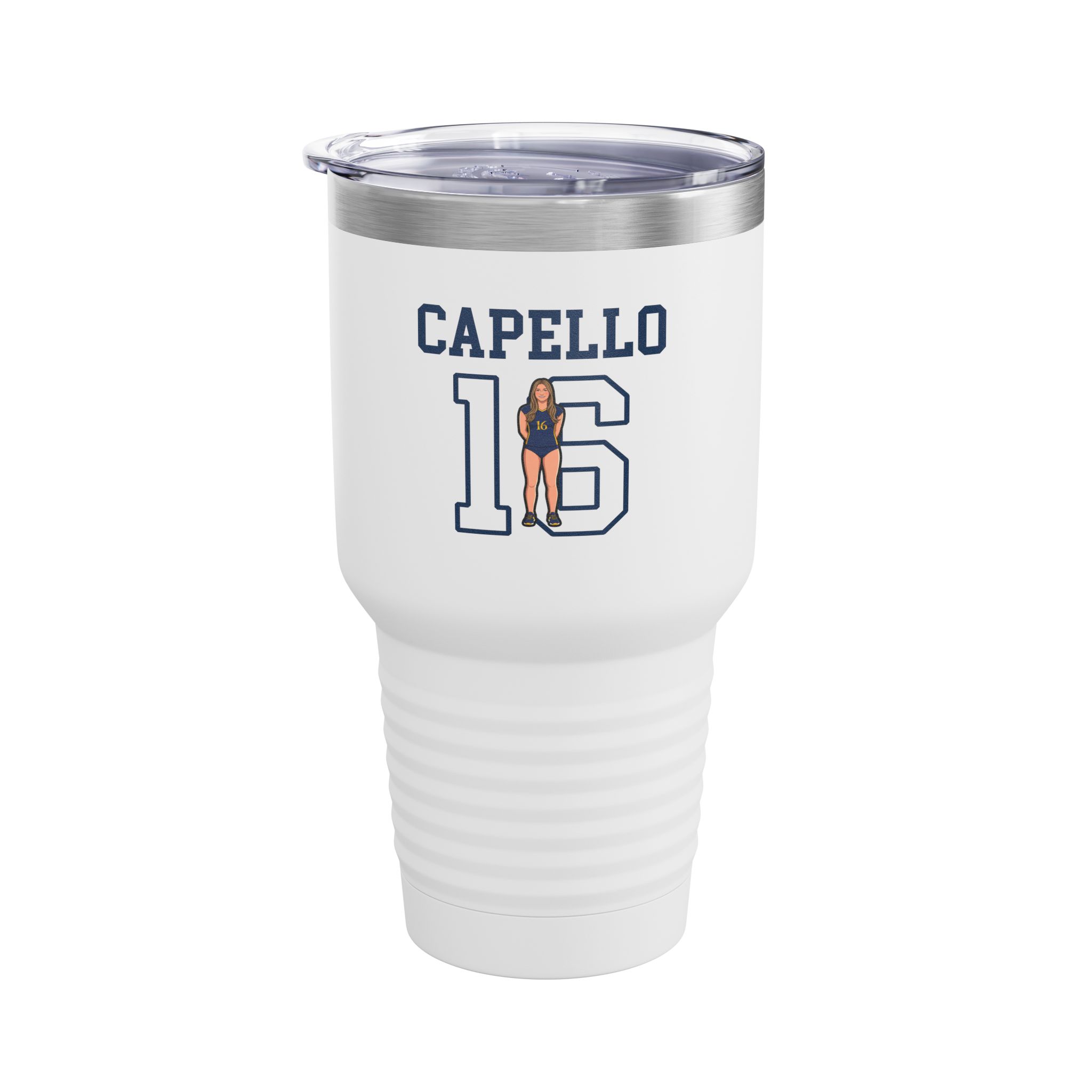30oz Tumbler — character_shirsey in White