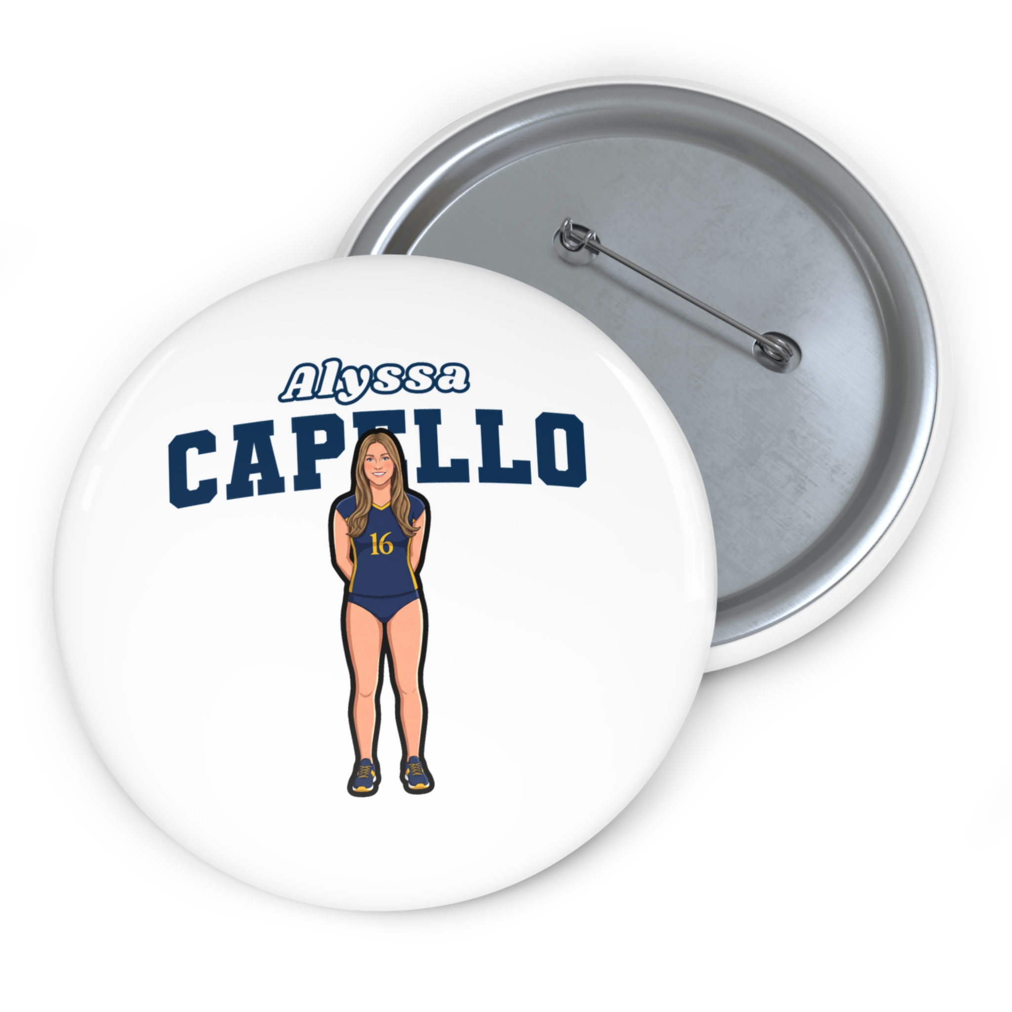 Game Day Pin — character_name_arch in Classic
