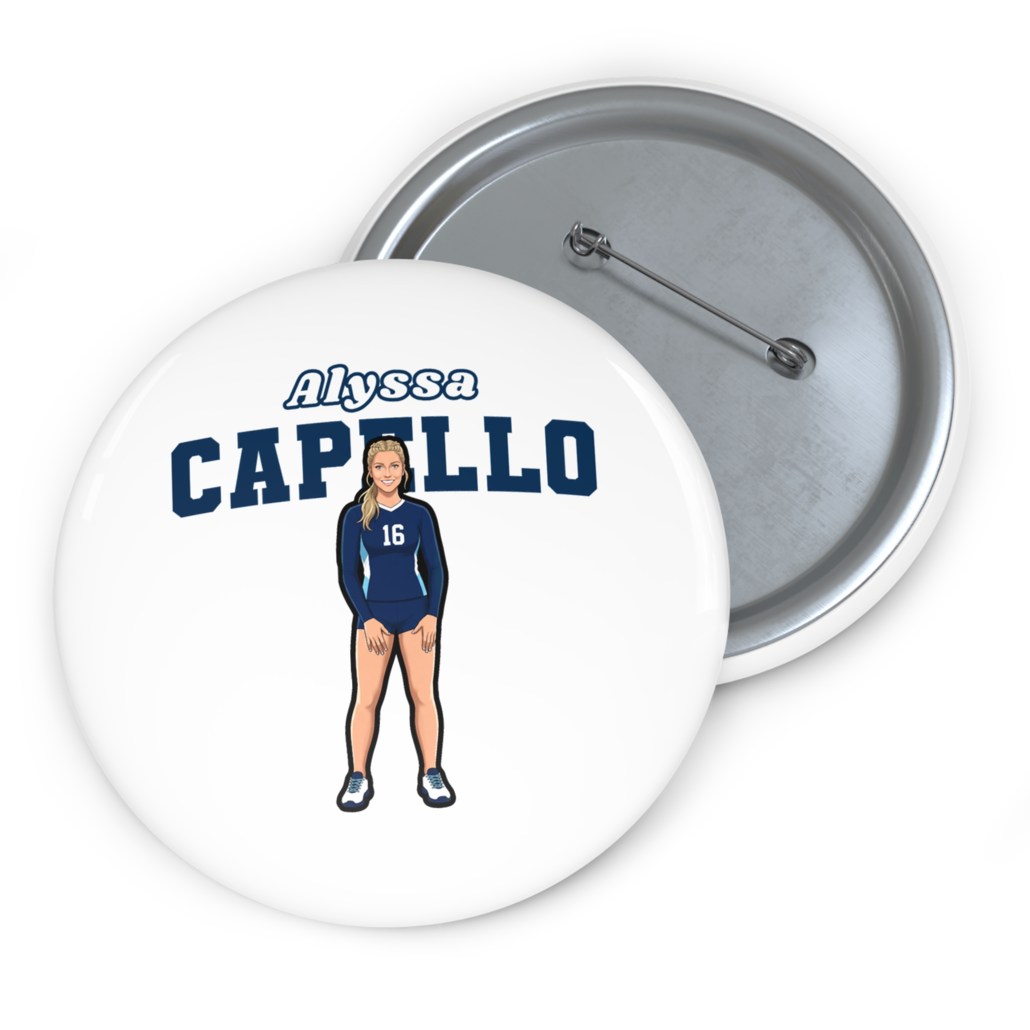 Game Day Pin — character_name_arch in Classic
