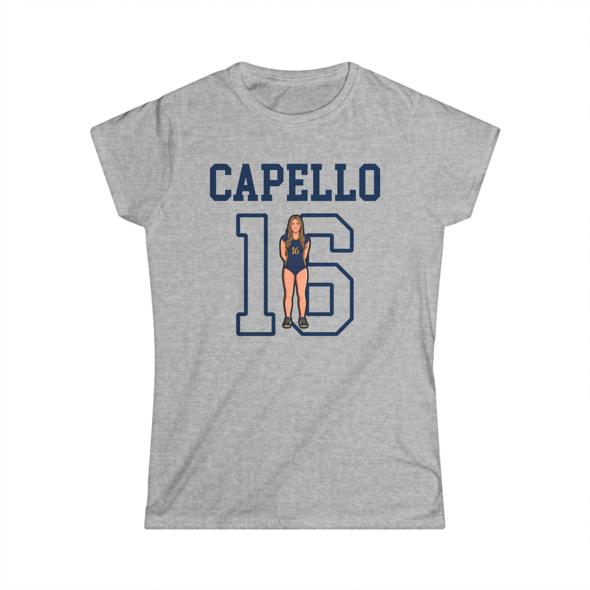Women's Softstyle Tee — character_shirsey in Grey
