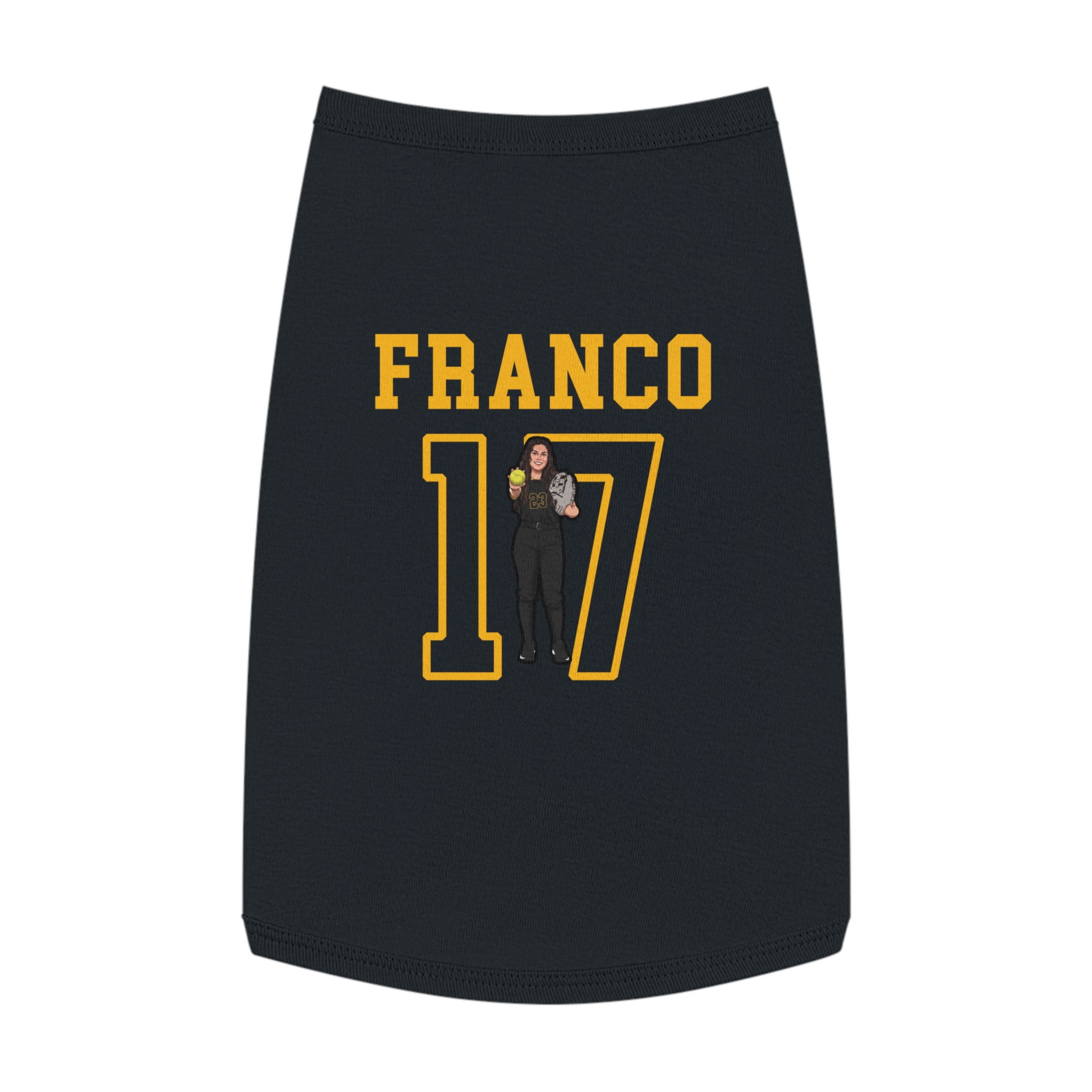 Pet Tank Top — character_shirsey in White