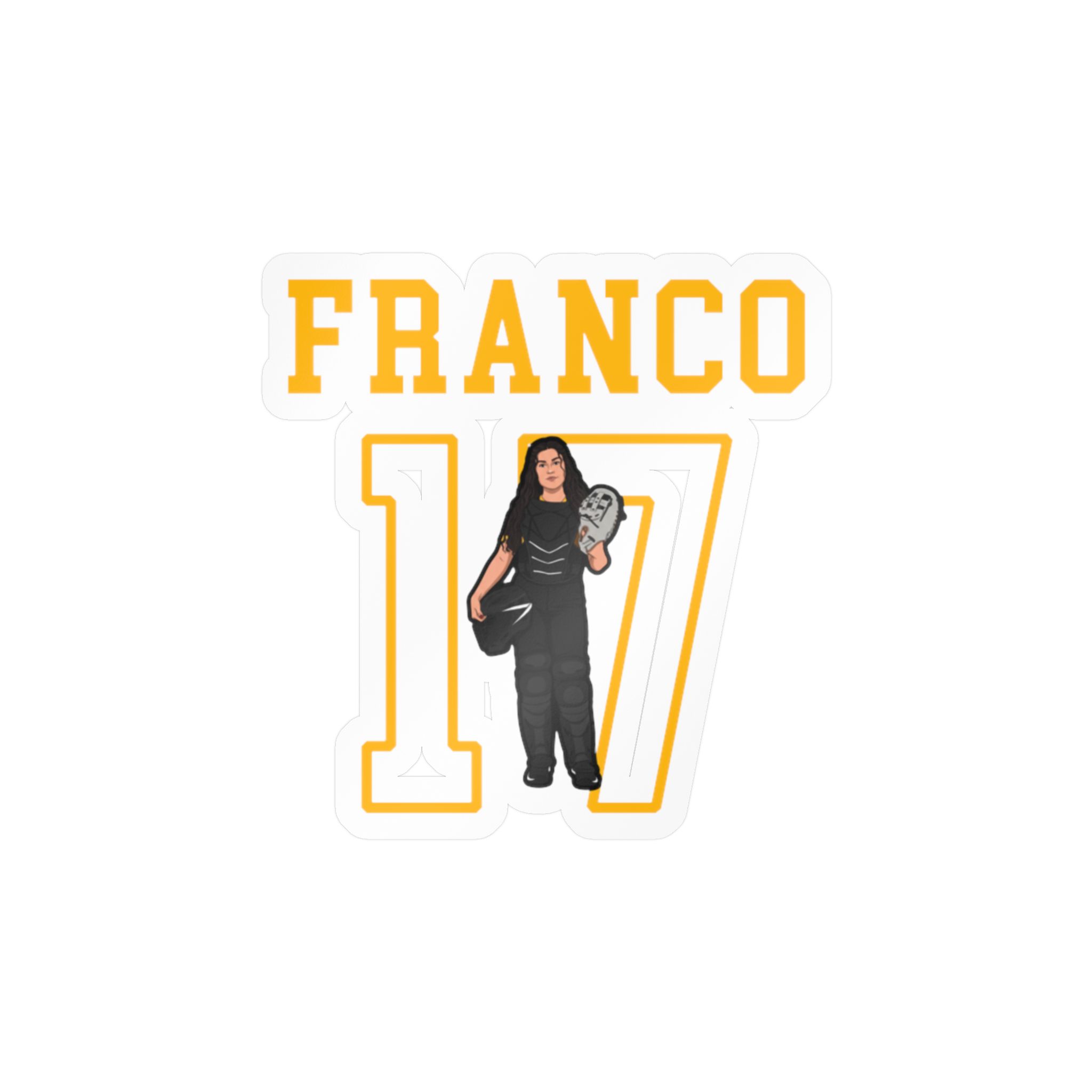 Vinyl Sticker — character_shirsey in Classic