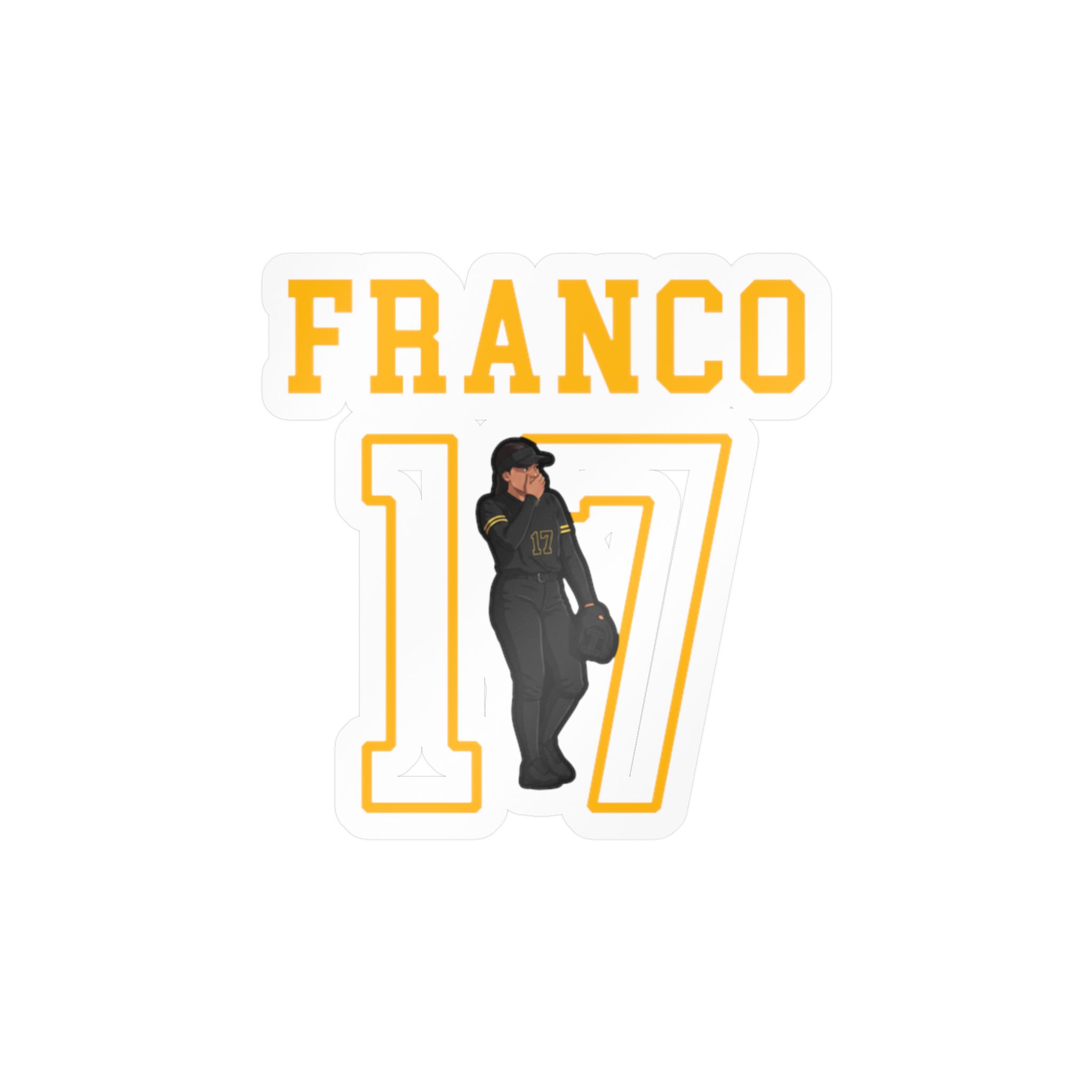 Vinyl Sticker — character_shirsey in Classic