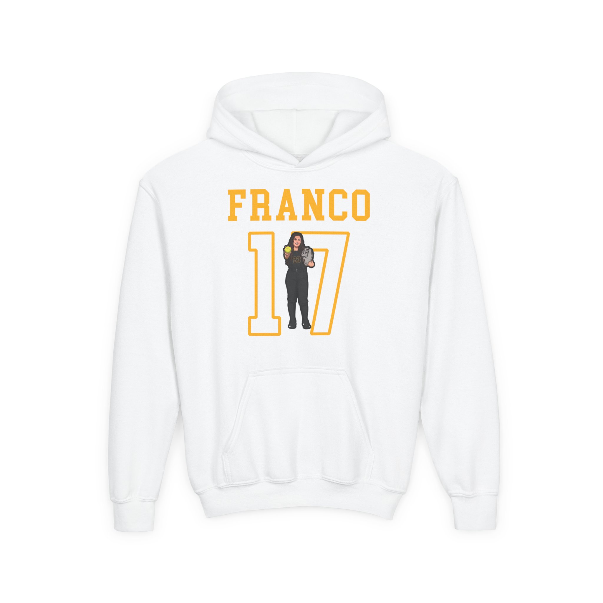 Youth Hoodie — character_shirsey in White